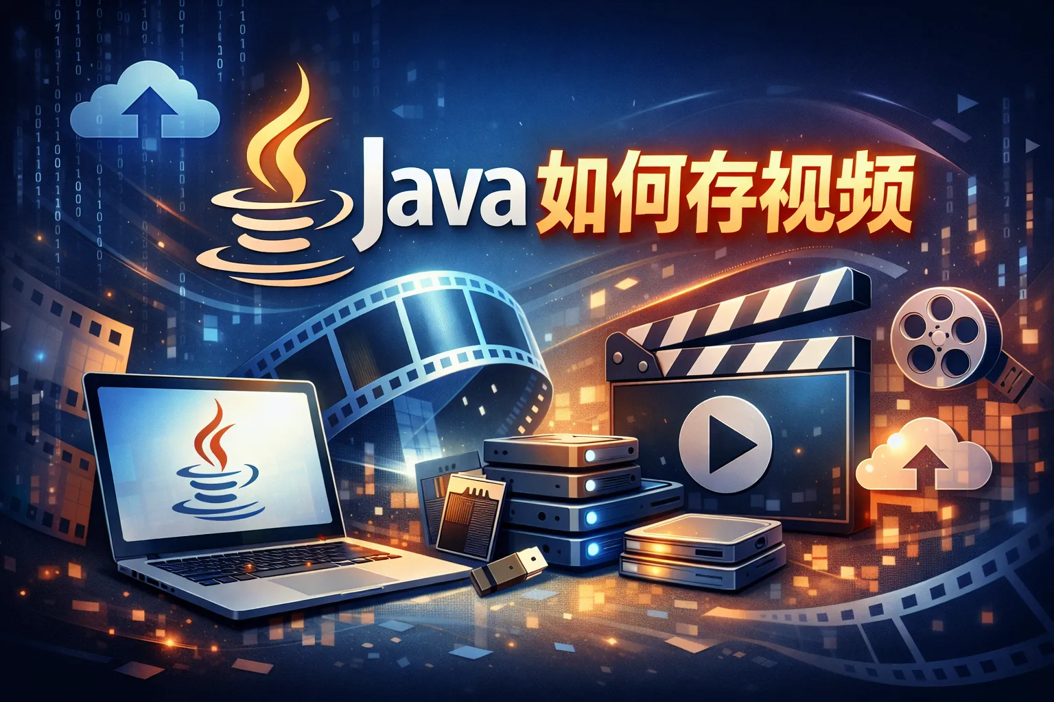 java如何存视频