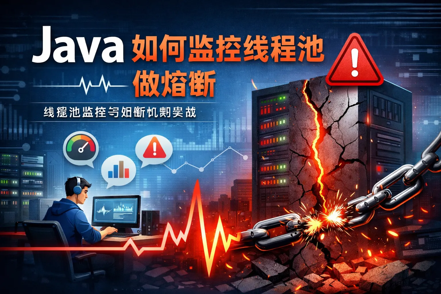 java如何监控线程池做熔断