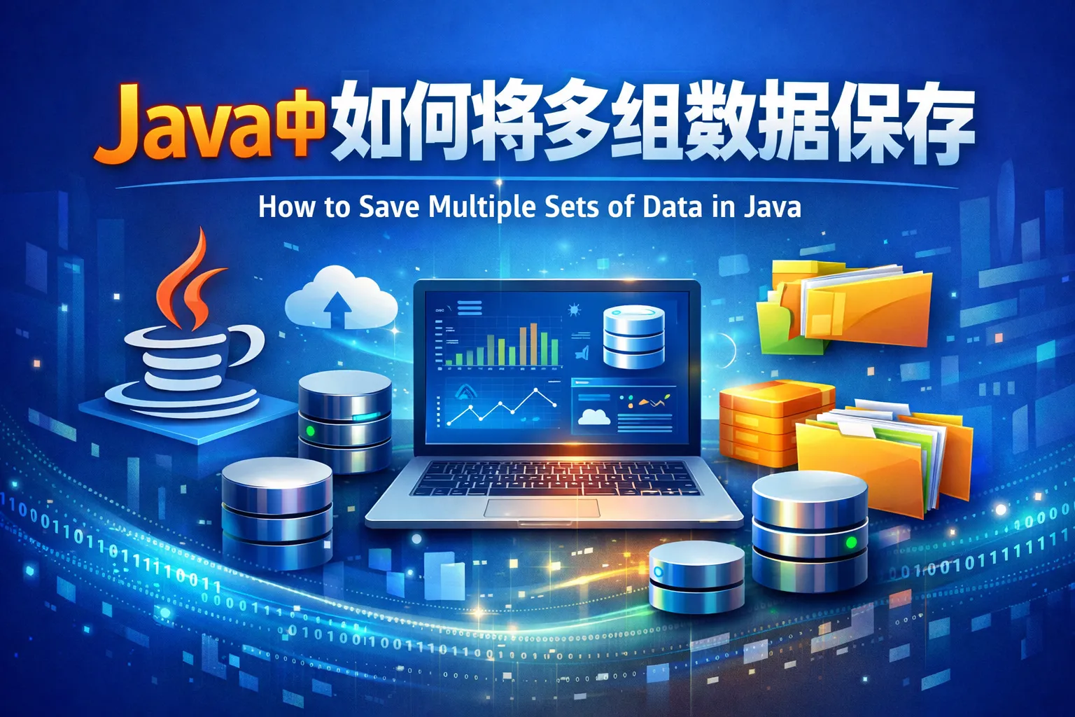 java中如何将多组数据保存