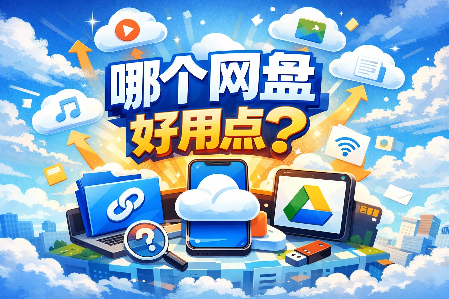 哪个网盘好用点的