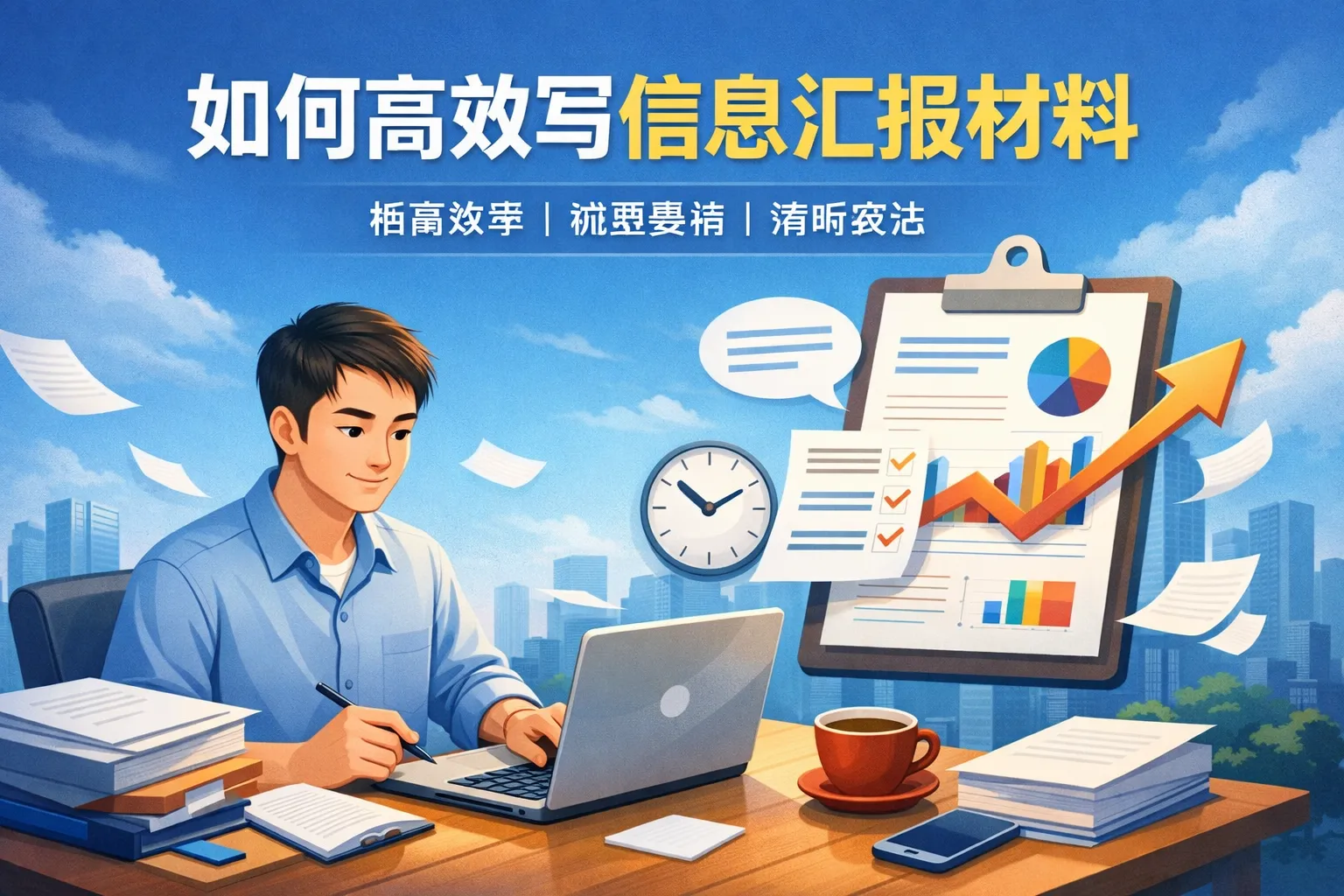 如何高效写信息汇报材料