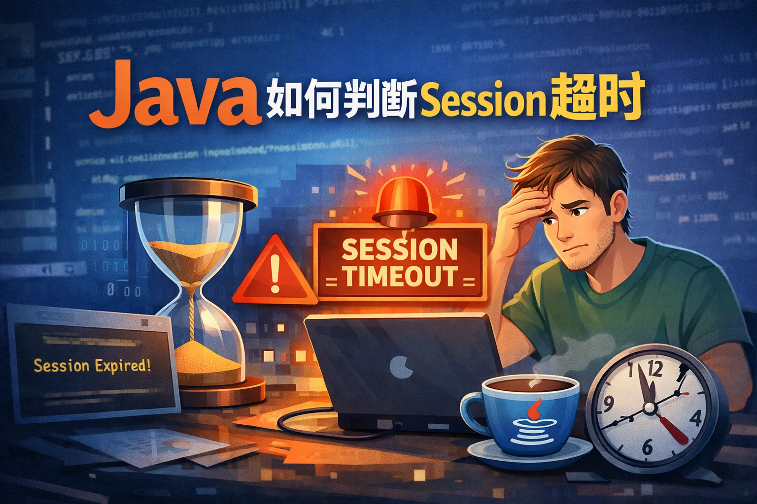 java如何判断session超时