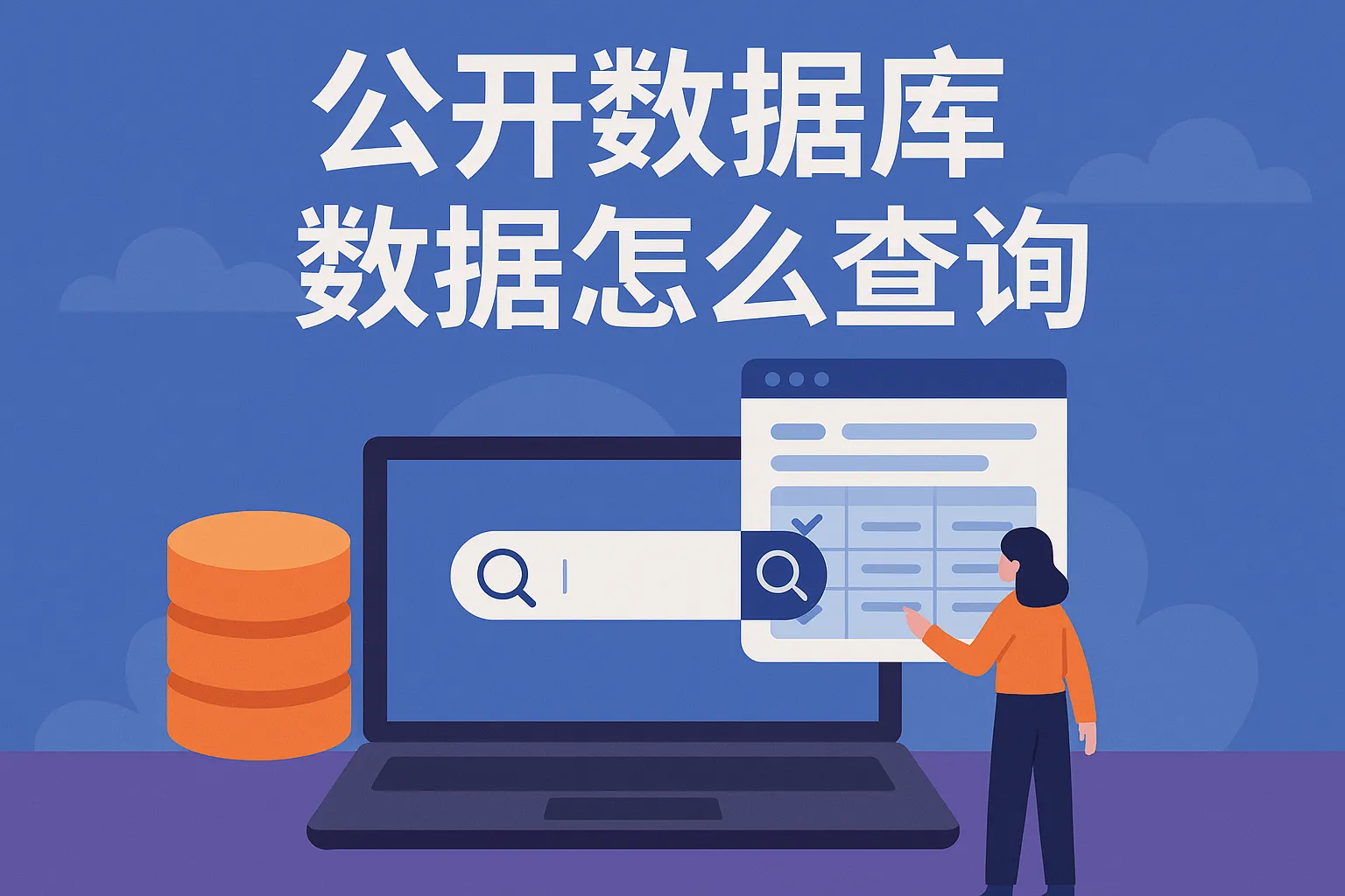 公开数据库数据怎么查询
