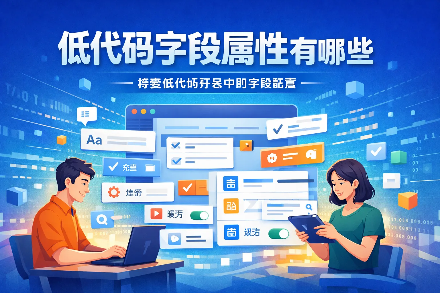 低代码字段属性有哪些