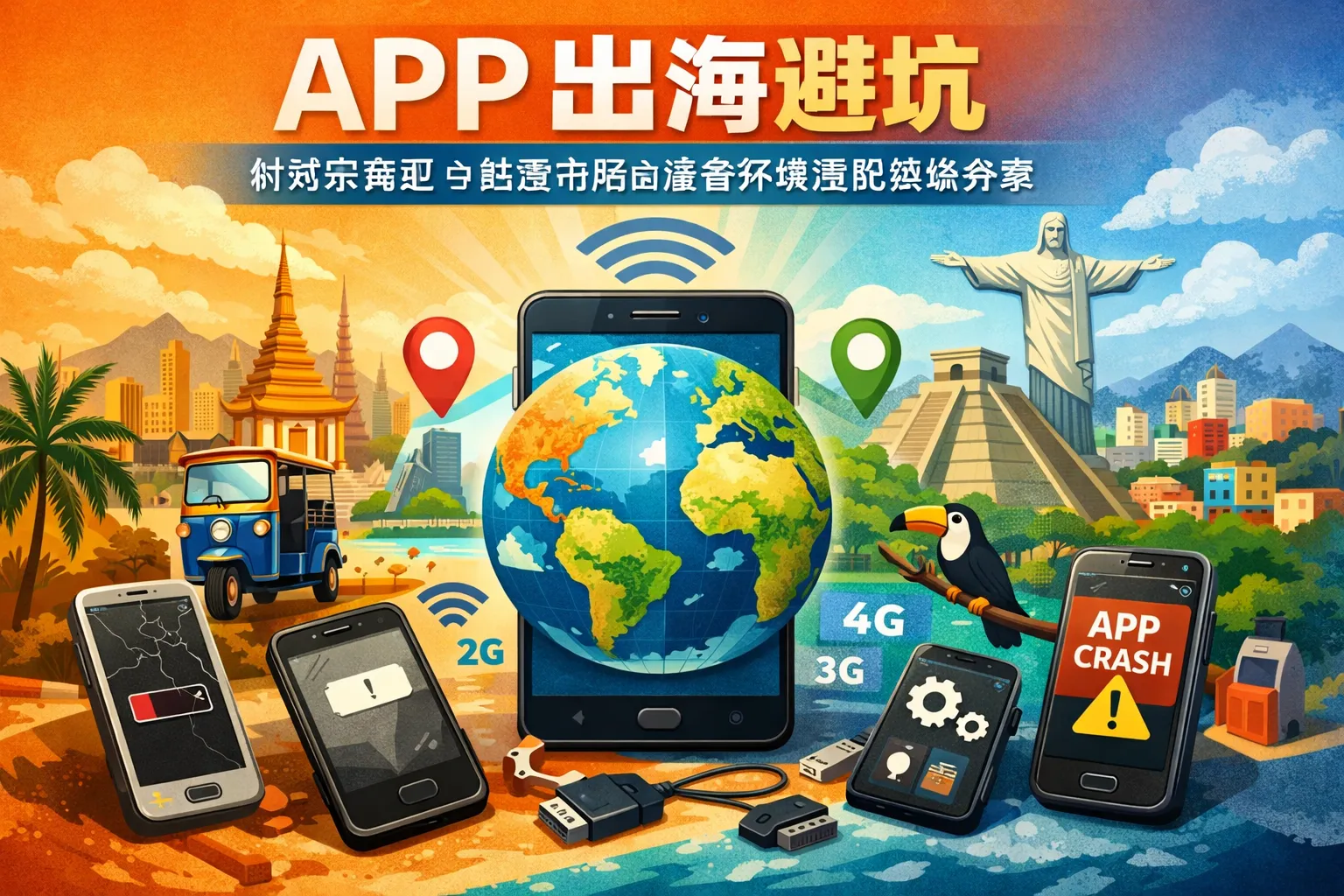 APP 出海避坑:针对东南亚与拉美市场的设备环境适配经验分享