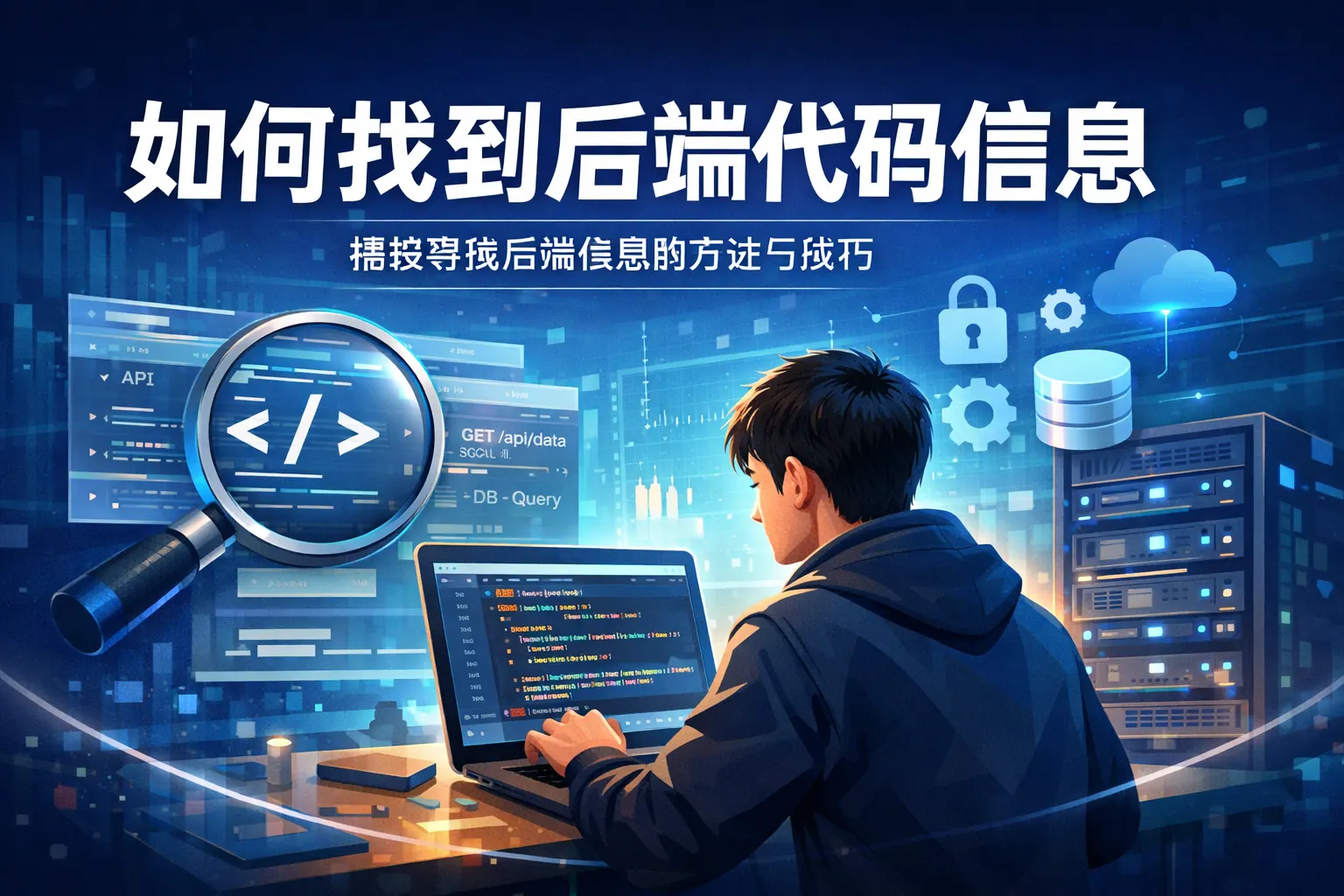 如何找到后端代码信息