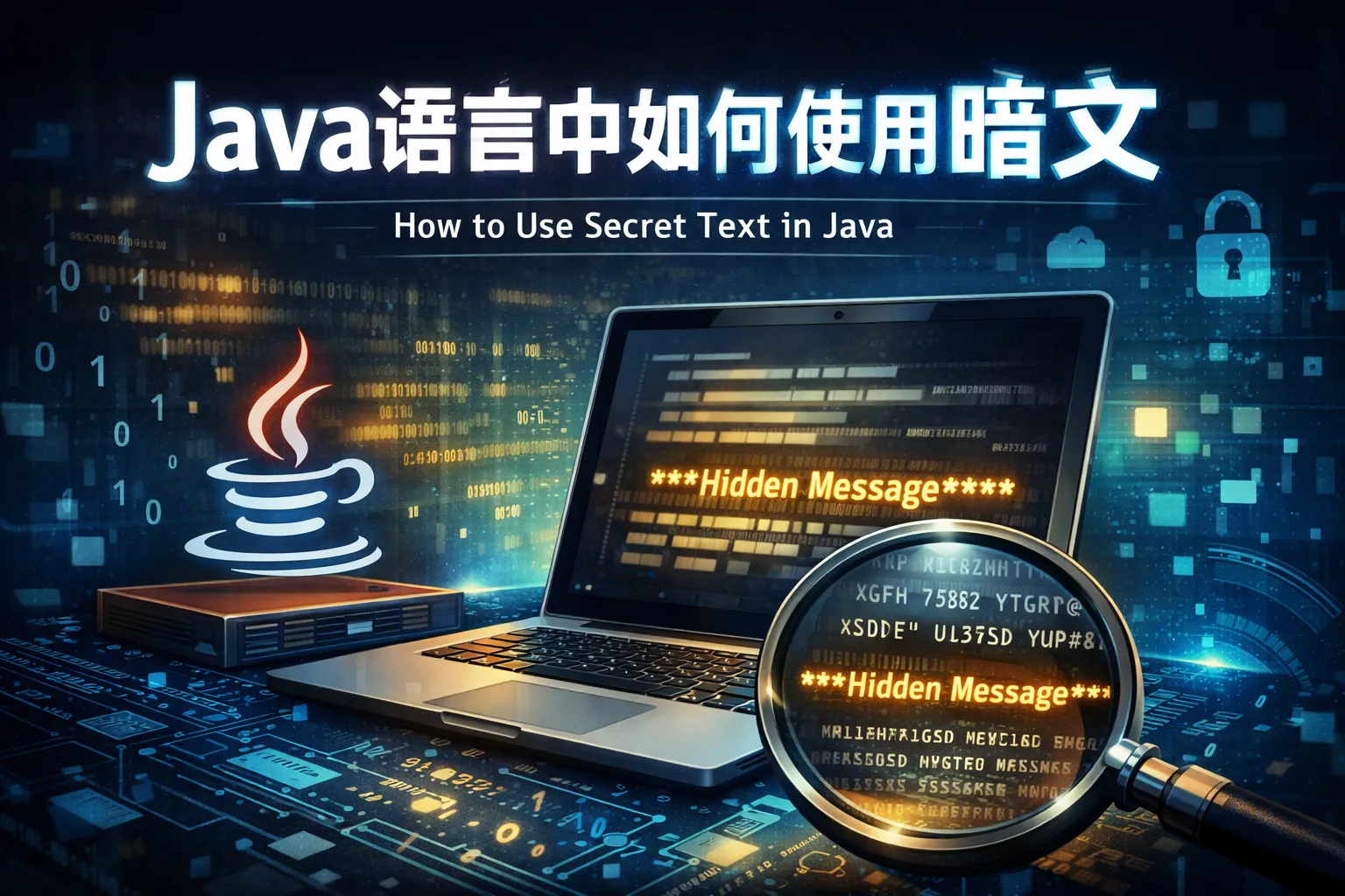 java语言中如何使用暗文