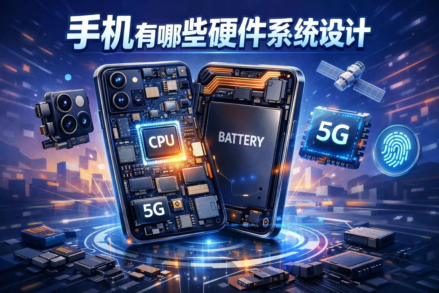 手机有哪些硬件系统设计