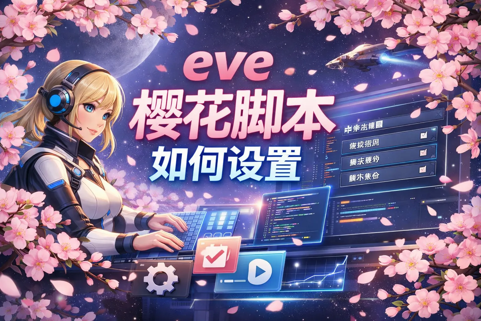 eve樱花脚本如何设置