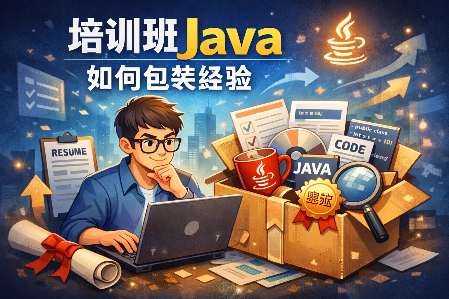 培训班java如何包装经验