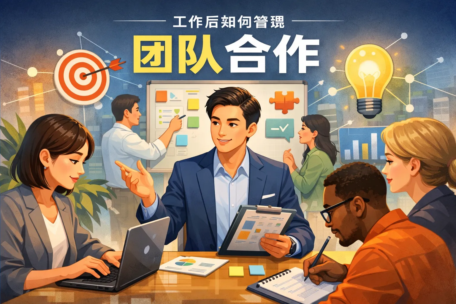 工作后如何管理团队合作