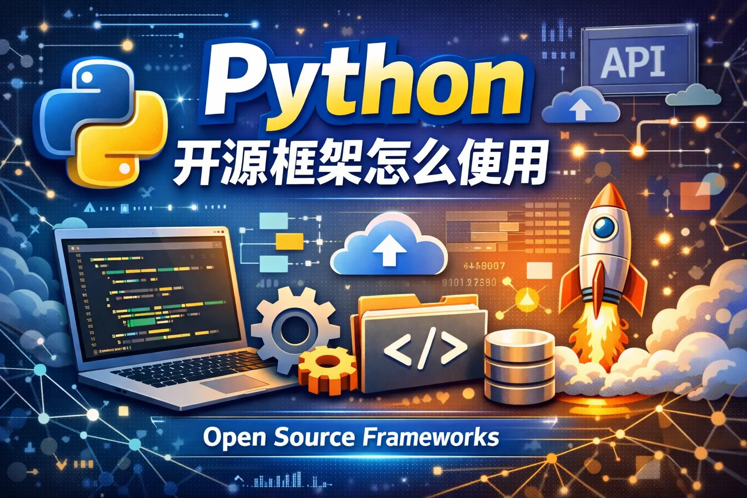 python开源框架怎么使用
