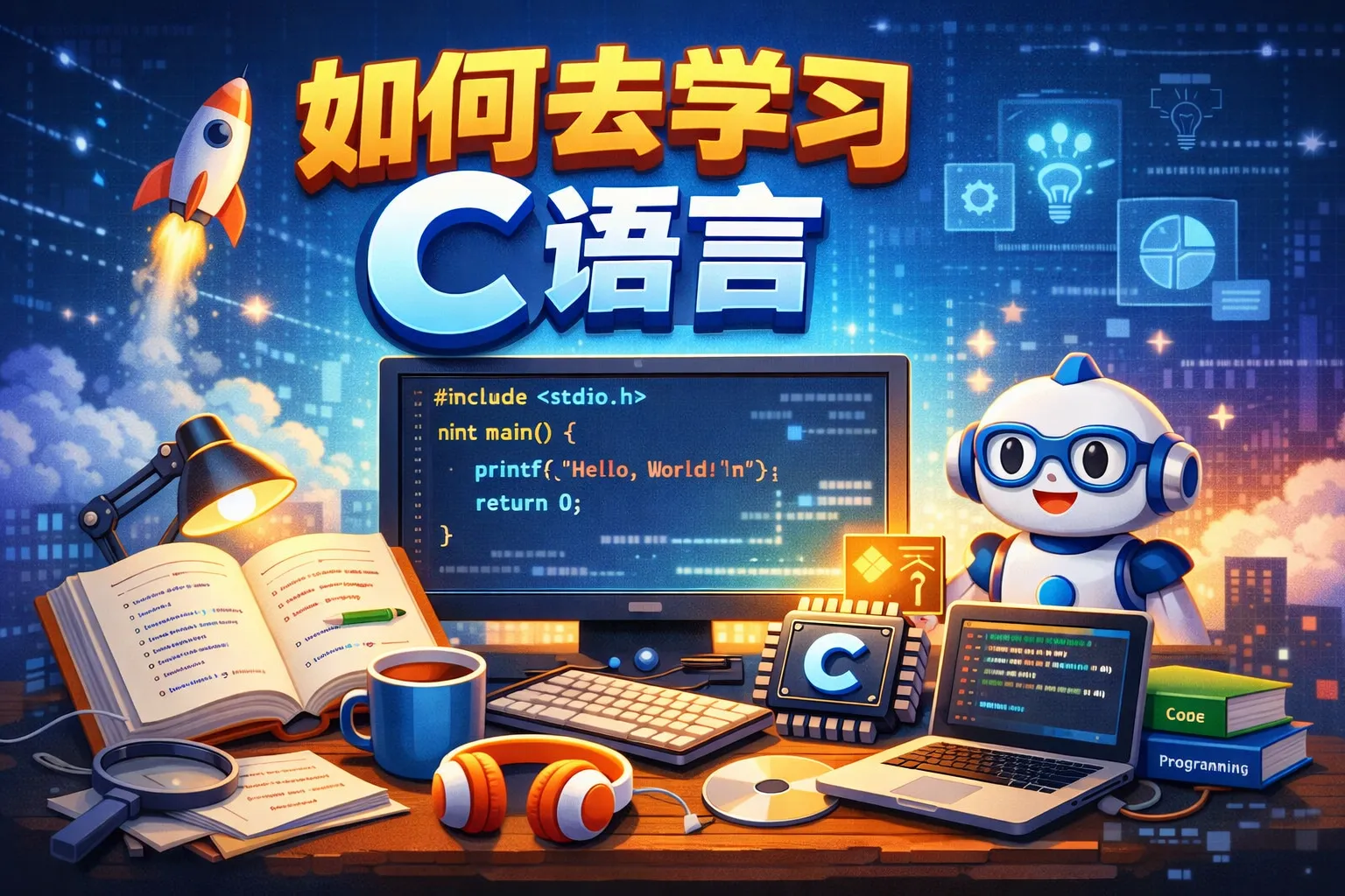 如何去学习c语言