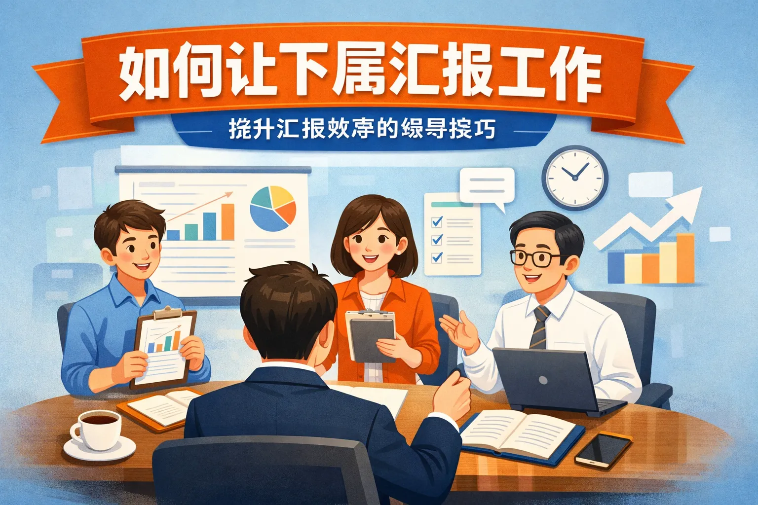 如何让下属汇报工作