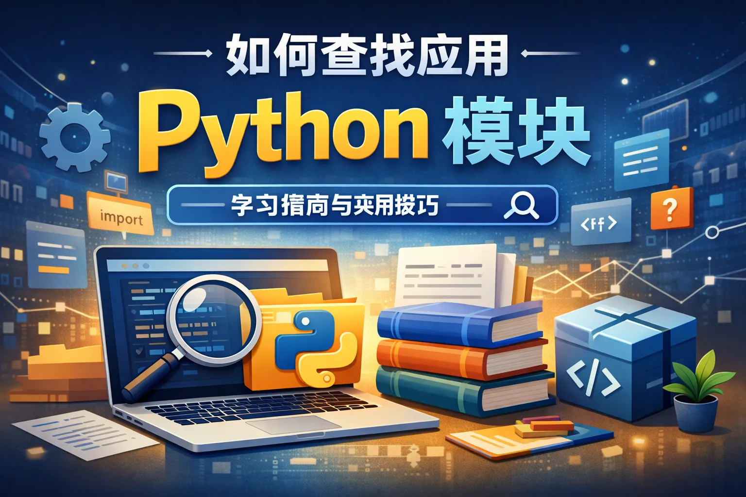 如何查找应用python模块