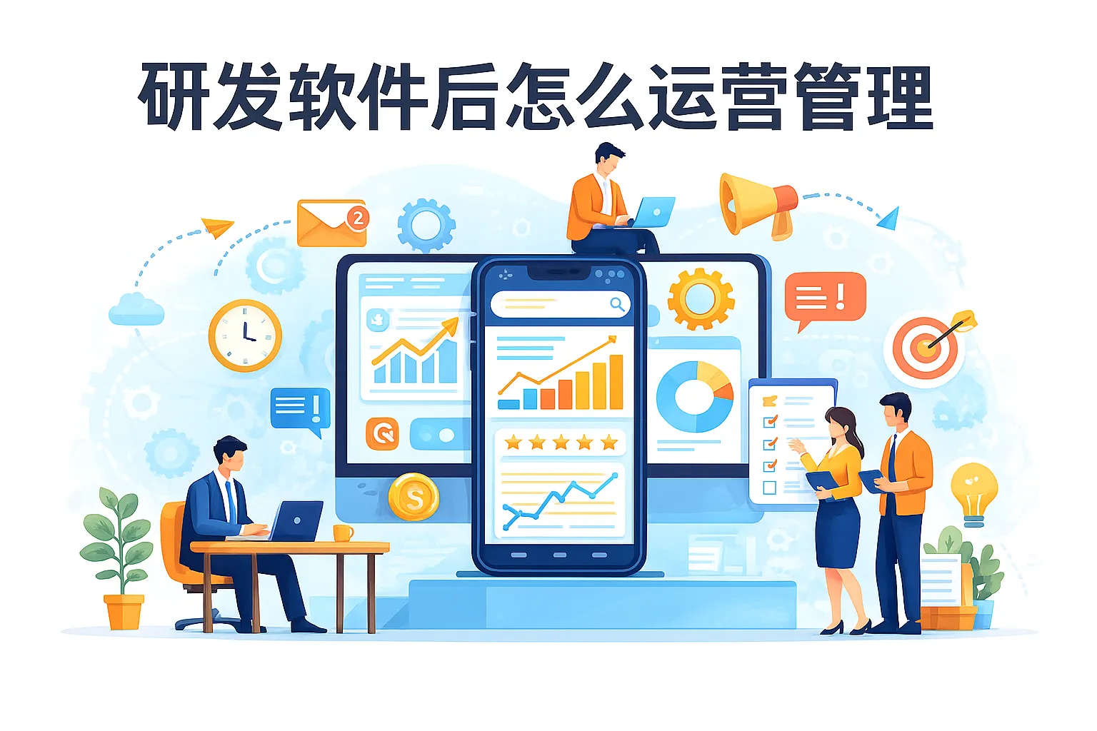 研发软件后怎么运营管理