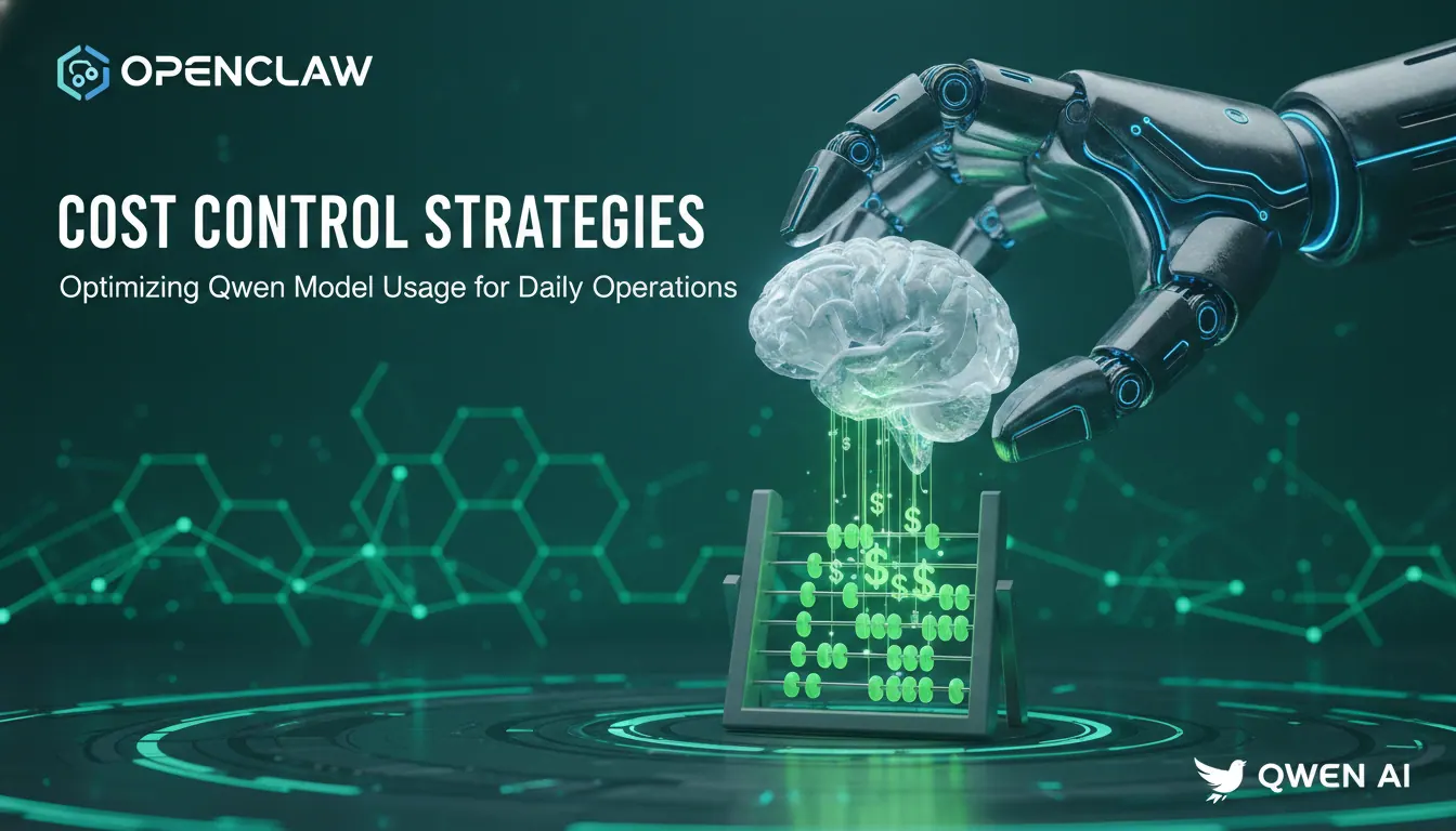 OpenClaw日常办公使用Qwen模型的成本控制方法