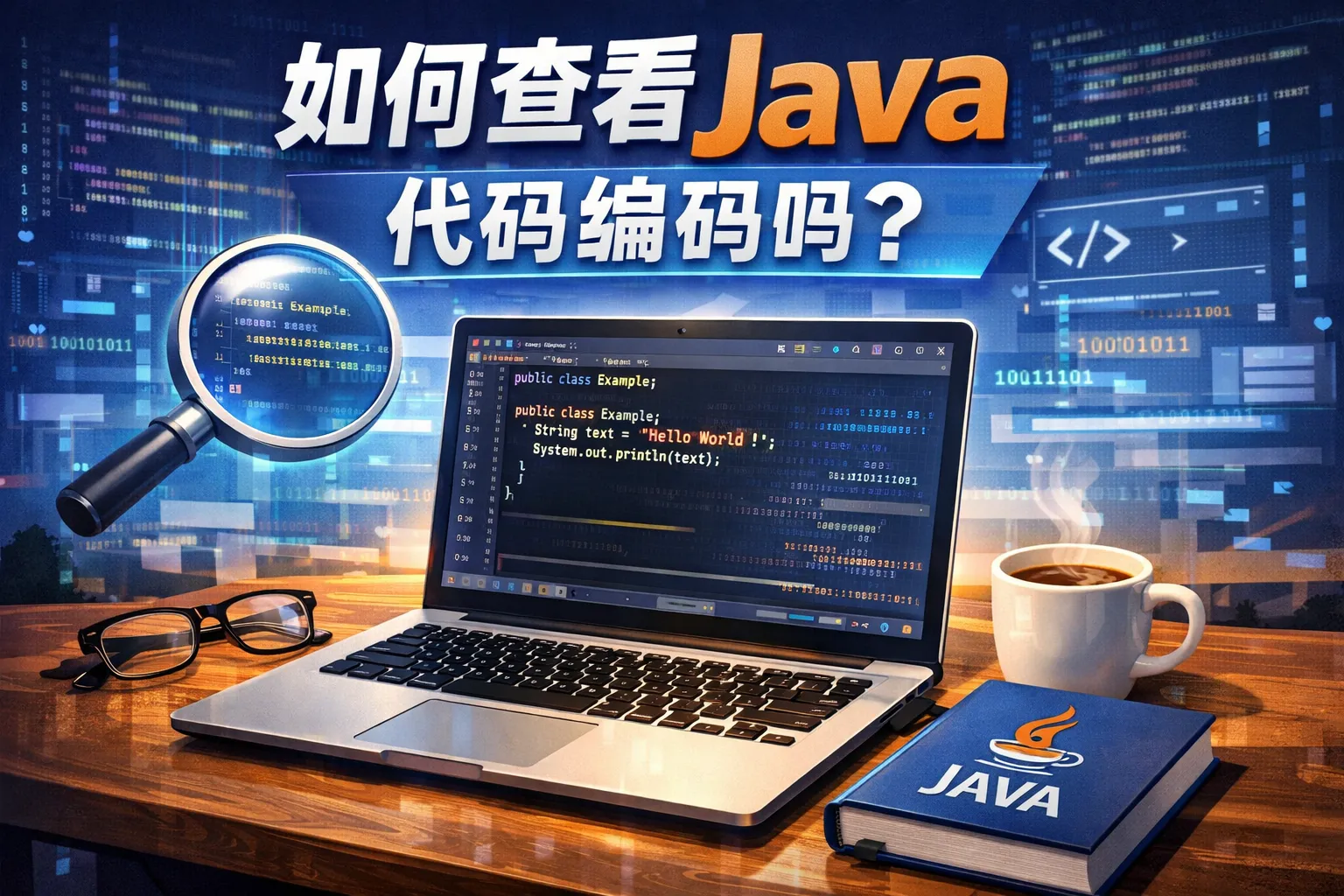 如何查看java代码编码吗