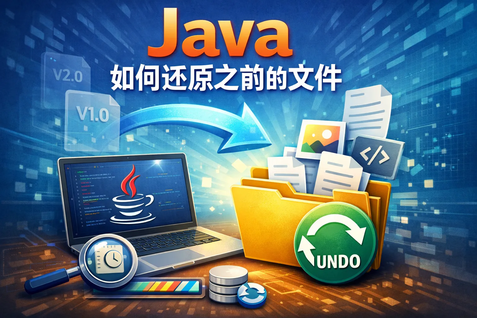 java如何还原之前的文件