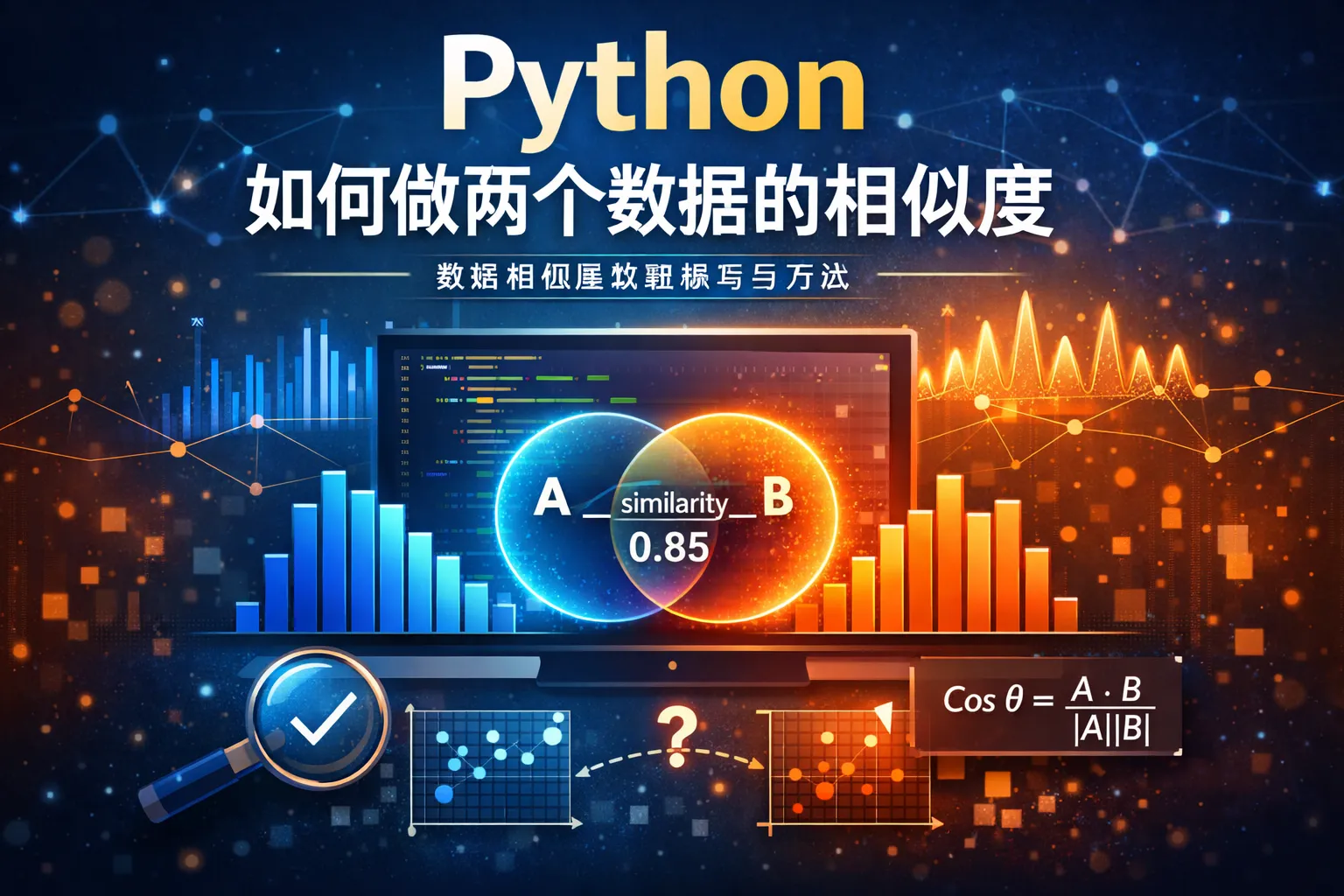 python如何做两个数据的相似度