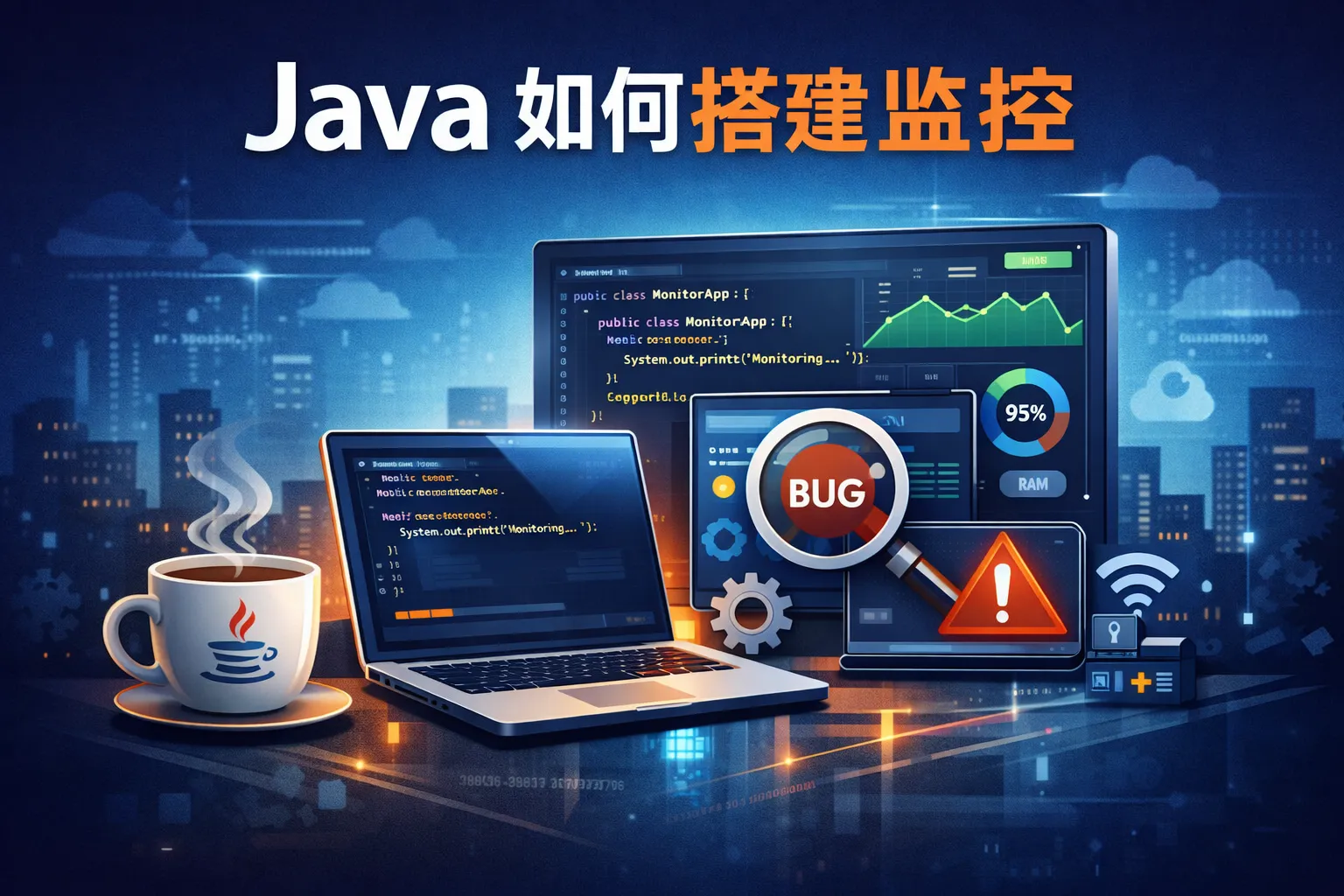 java如何搭建监控