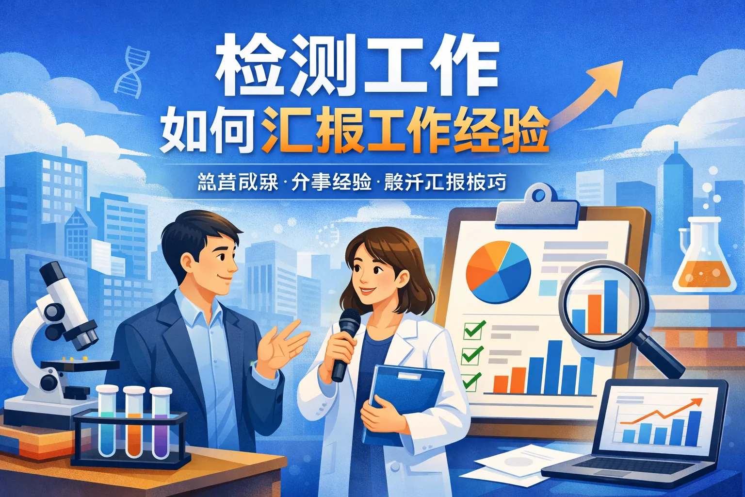 检测工作如何汇报工作经验