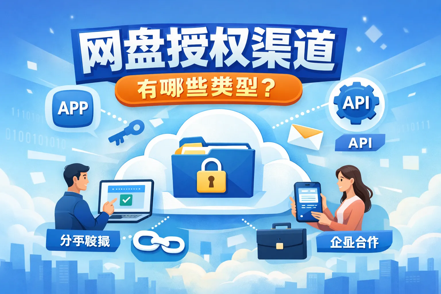 网盘授权渠道有哪些类型