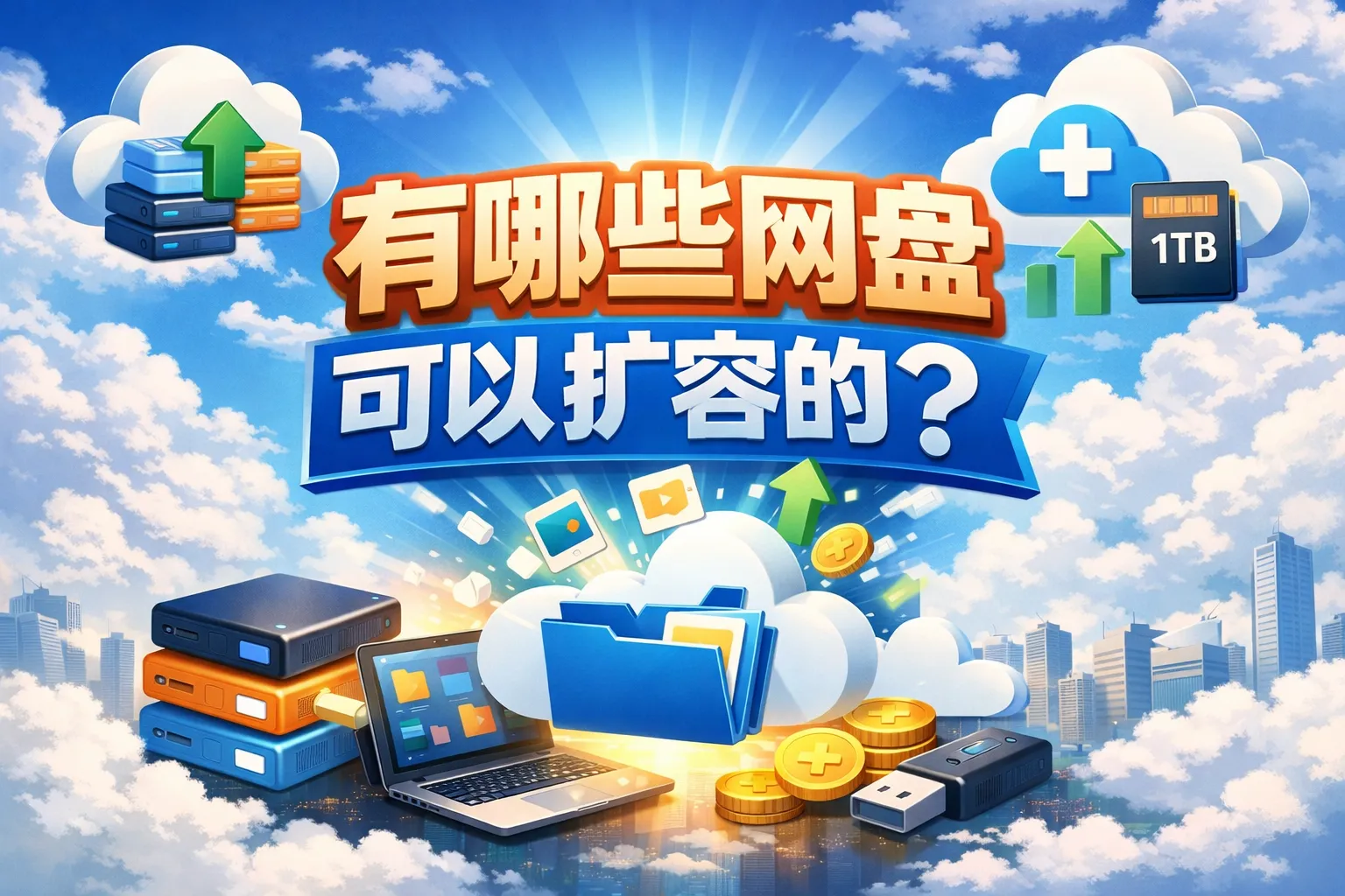有哪些网盘可以扩容的