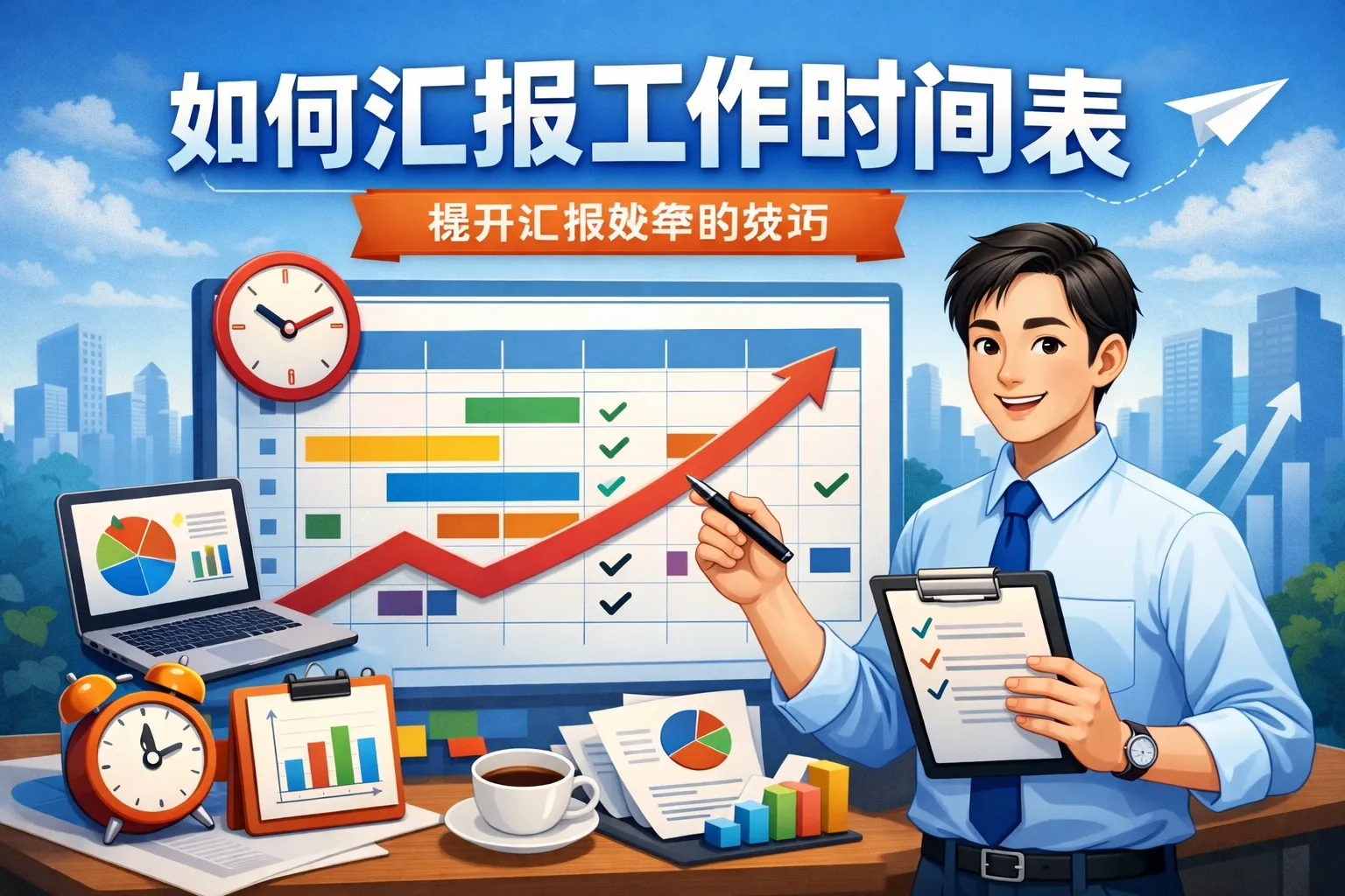 如何汇报工作时间表