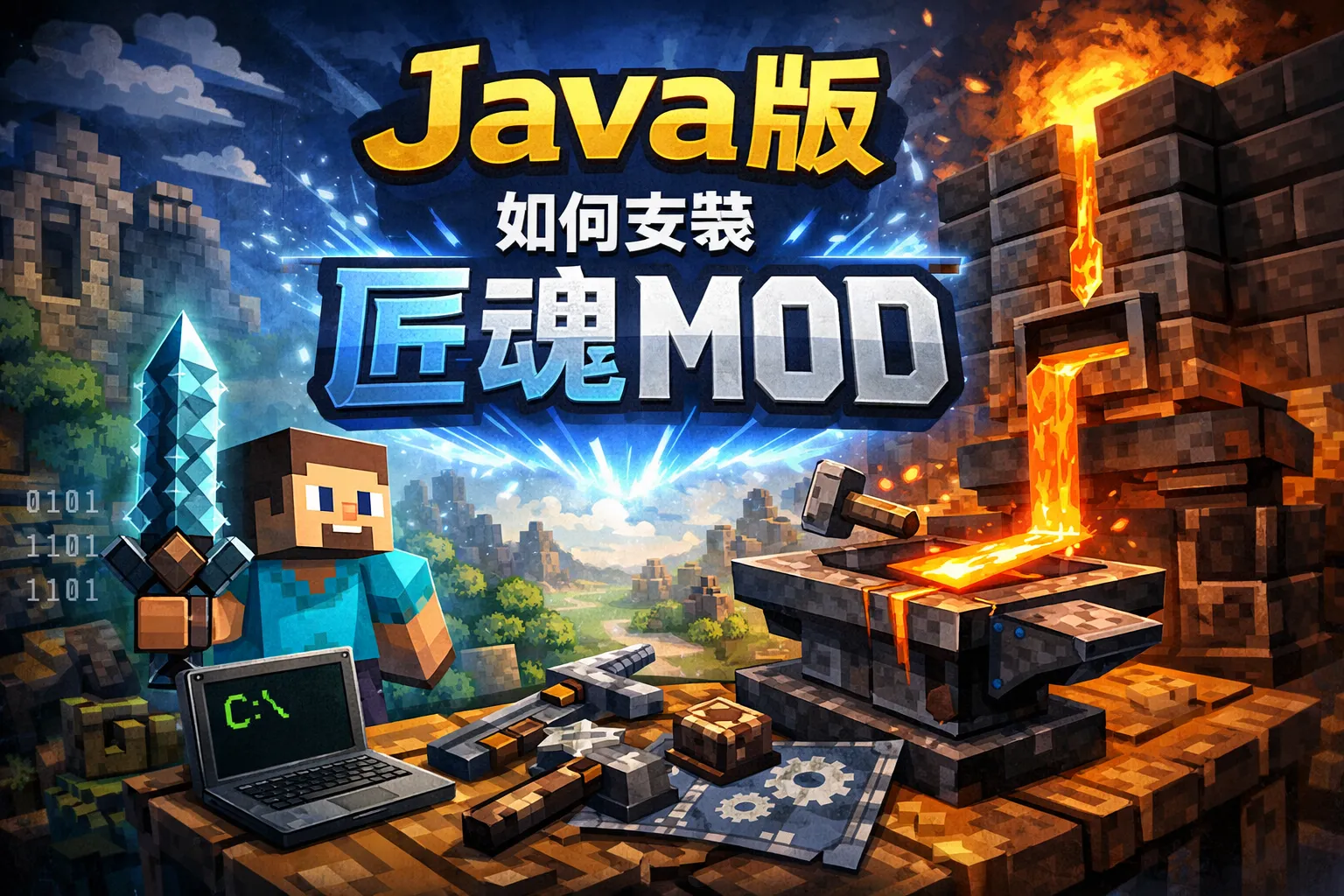 java版如何安装匠魂mod