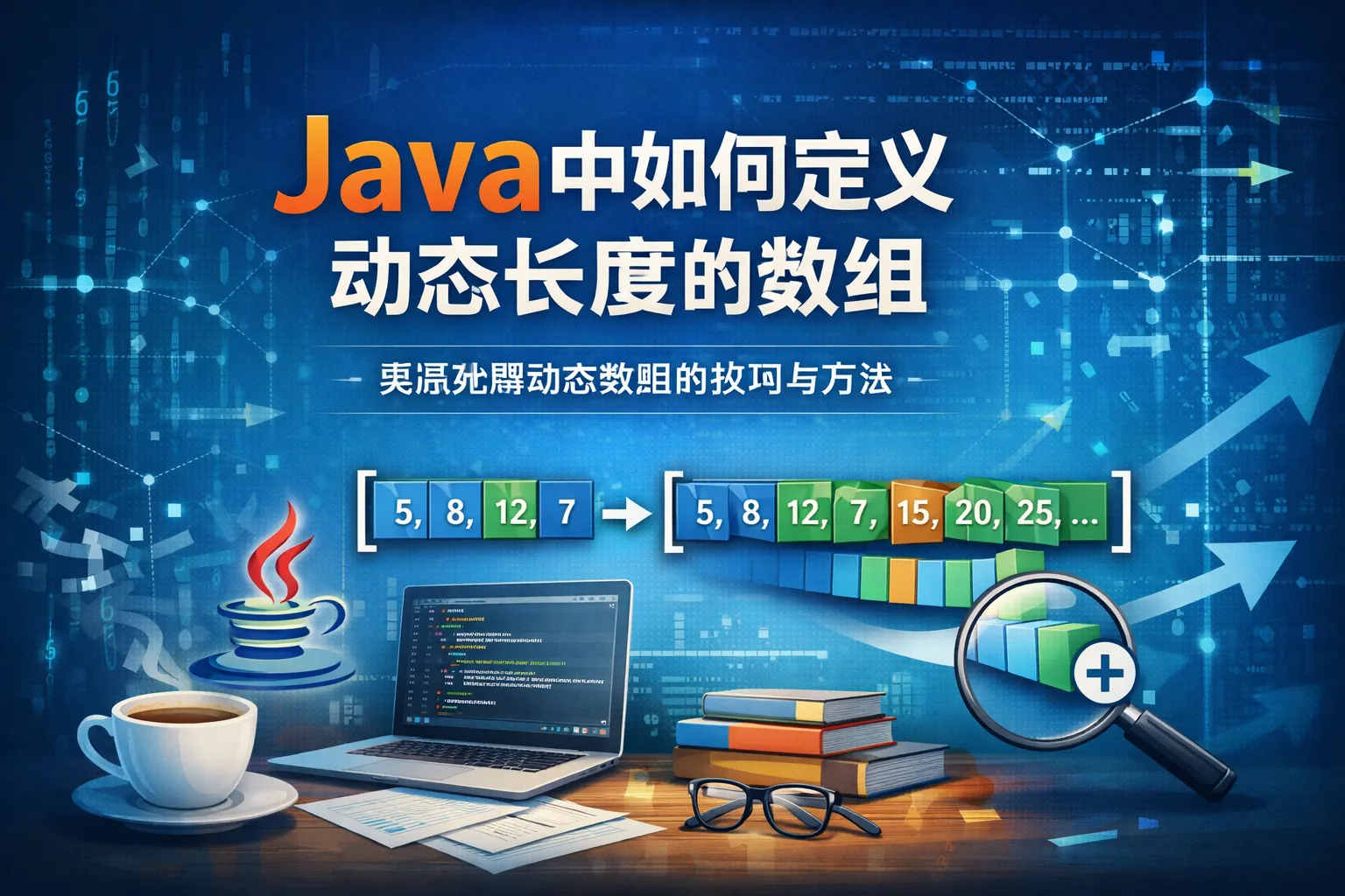 java中如何定义动态长度的数组