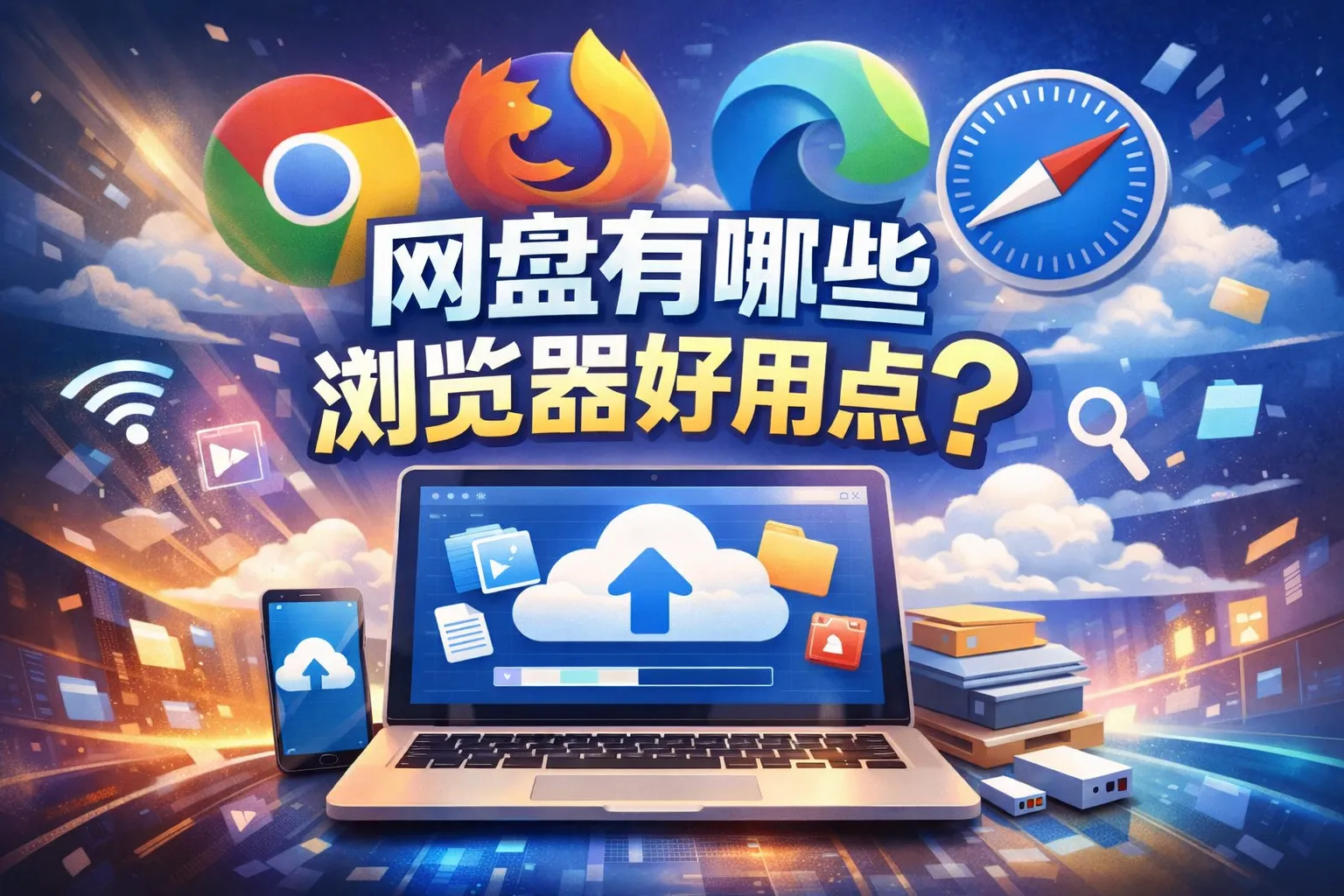 网盘有哪些浏览器好用点