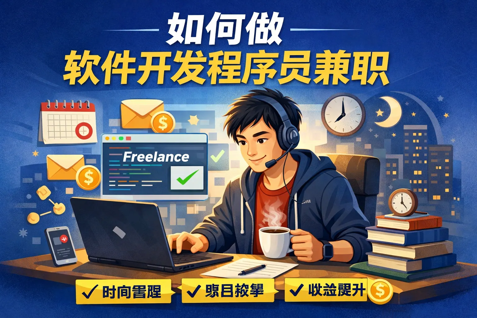 如何做软件开发程序员兼职