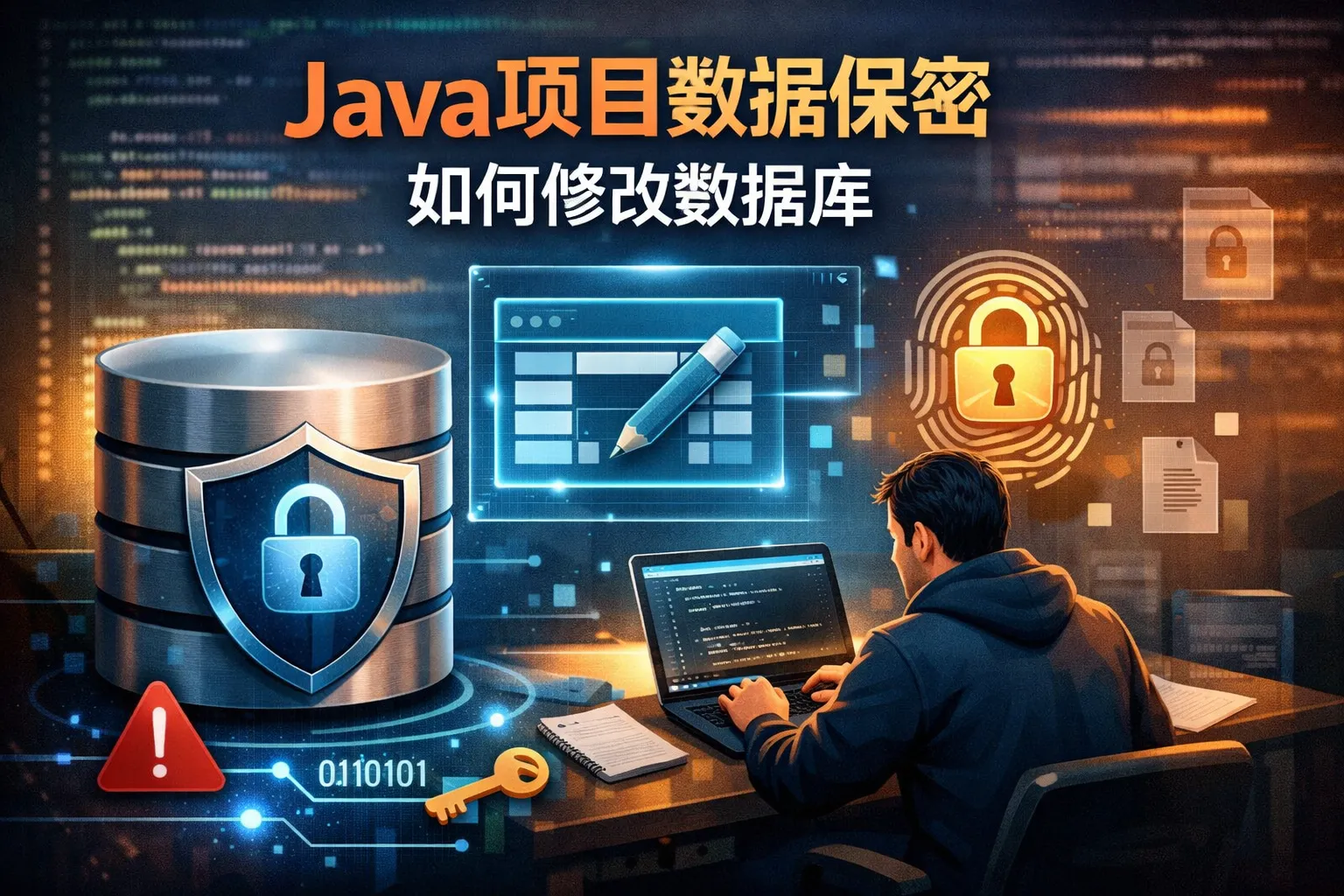 java项目数据保密如何修改数据库