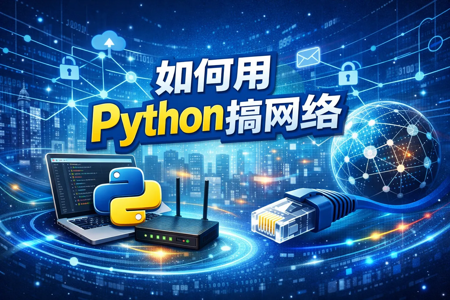 如何用python搞网络