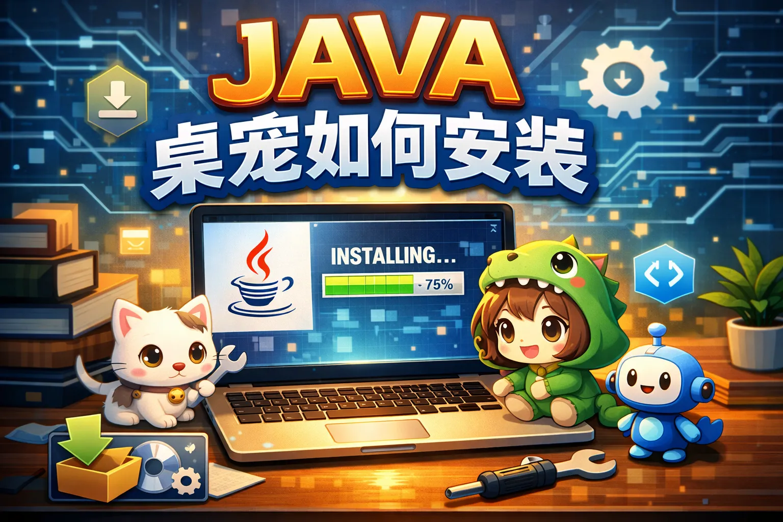 JAVA桌宠如何安装