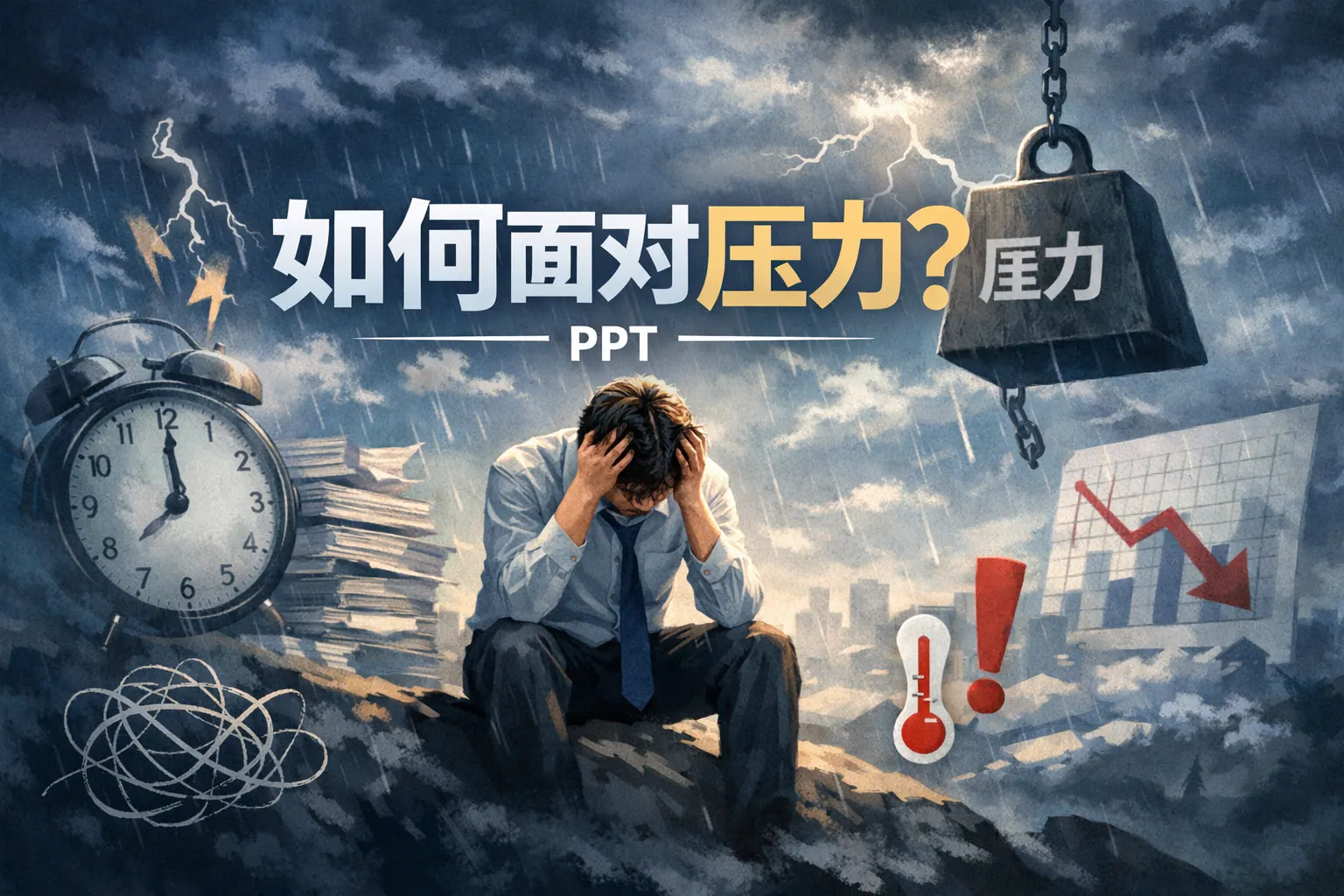 如何面对压力ppt