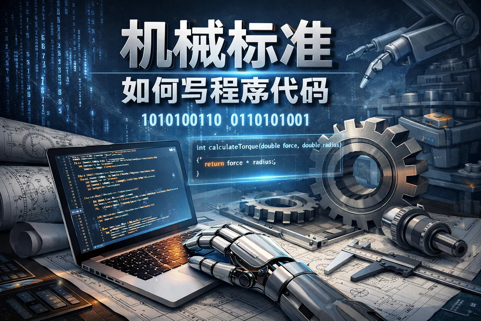 机械标准如何写程序代码