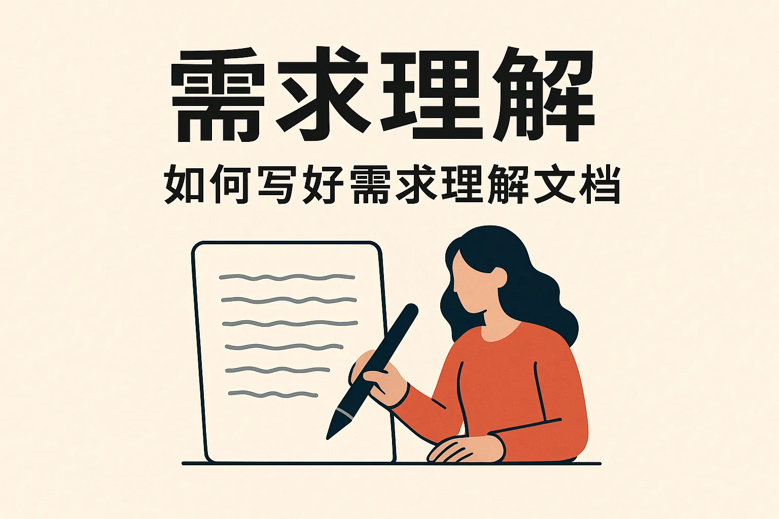 需求理解后描述怎么写