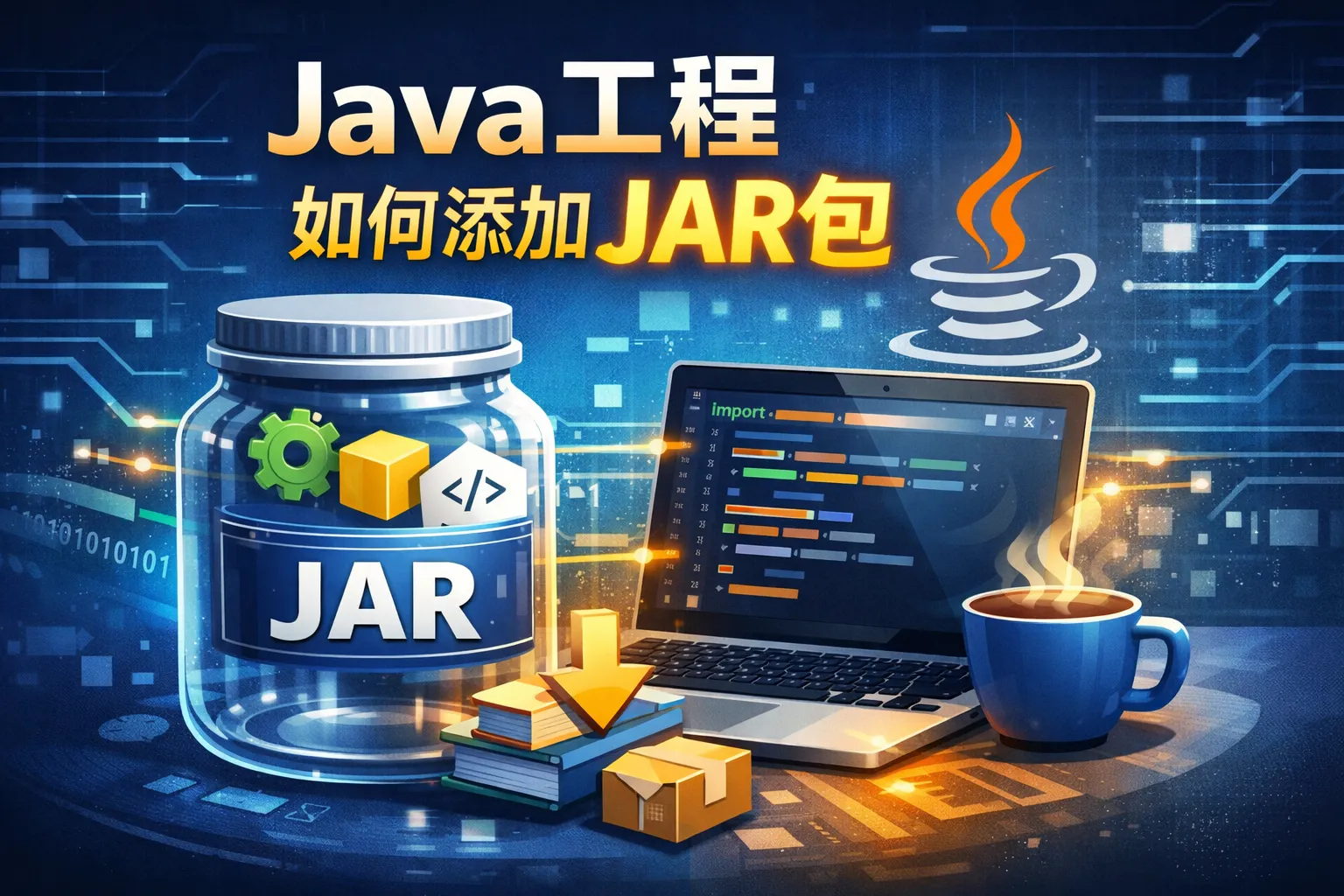 java工程如何添加jar包