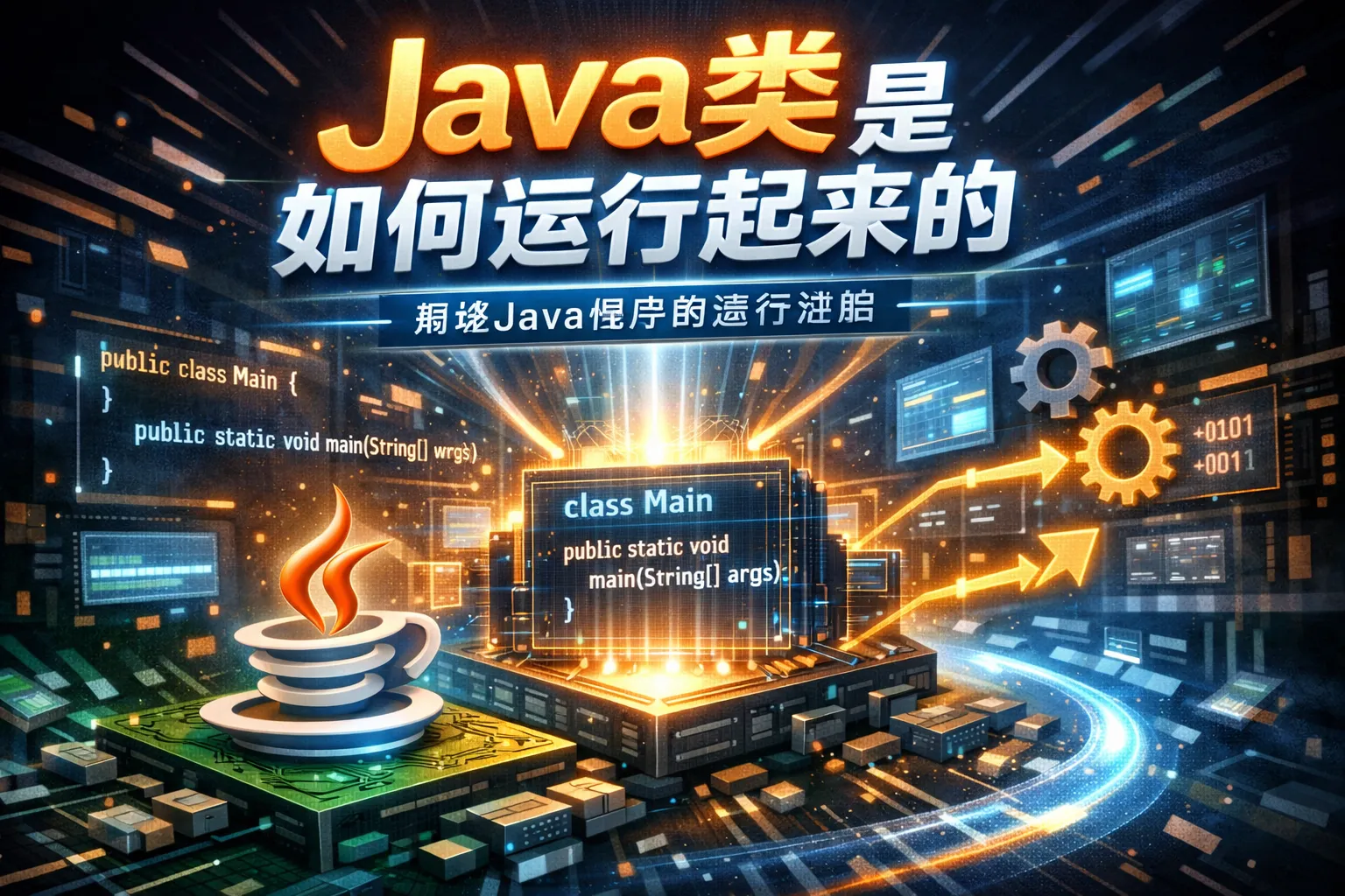 java类是如何运行起来的