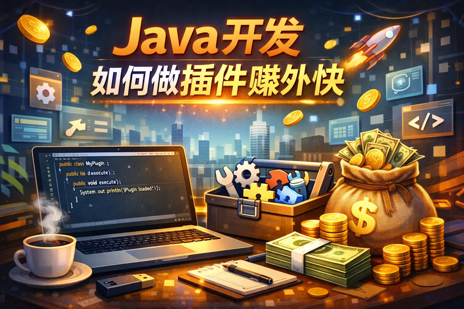 java开发如何做插件赚外快