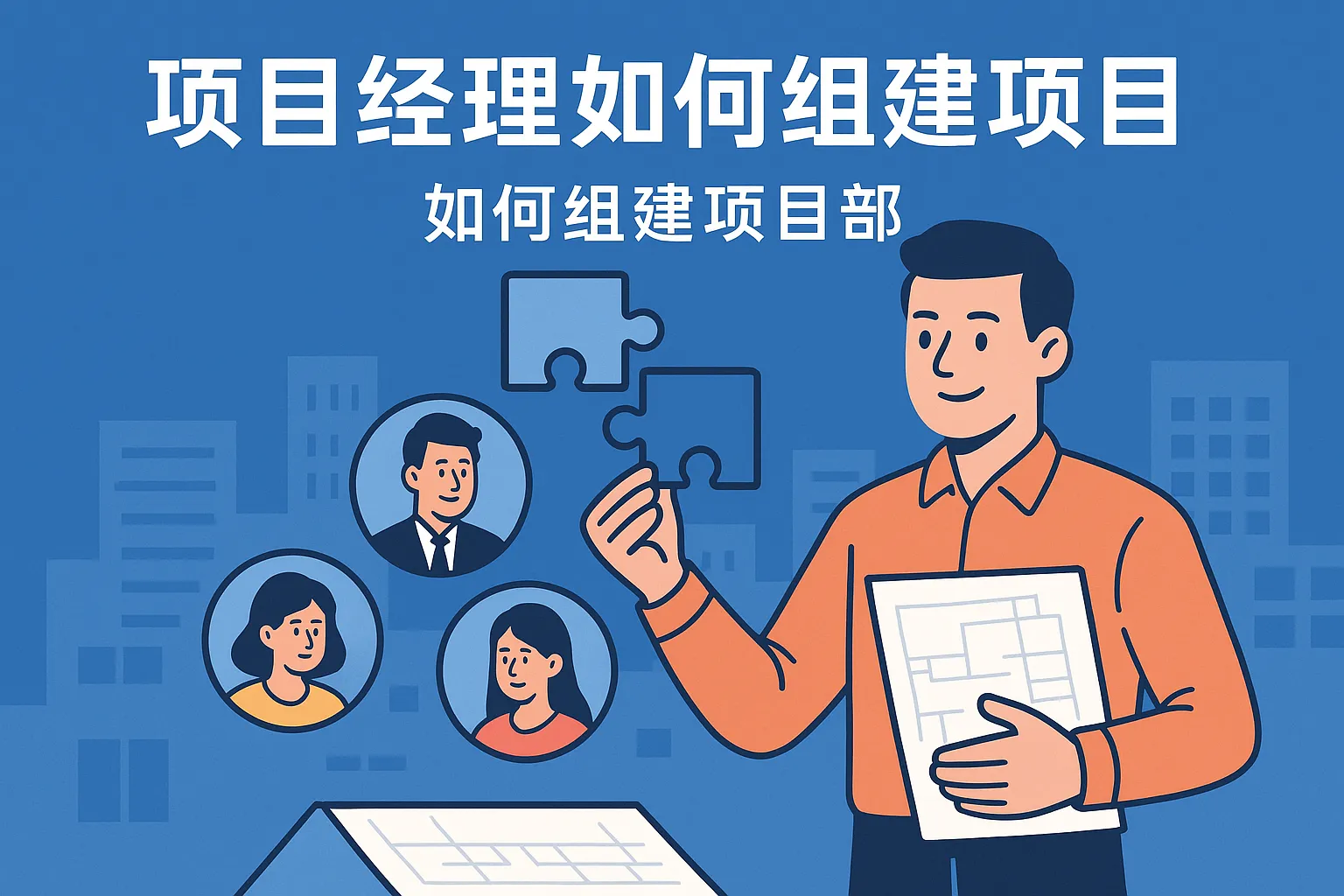 项目经理如何组建项目部