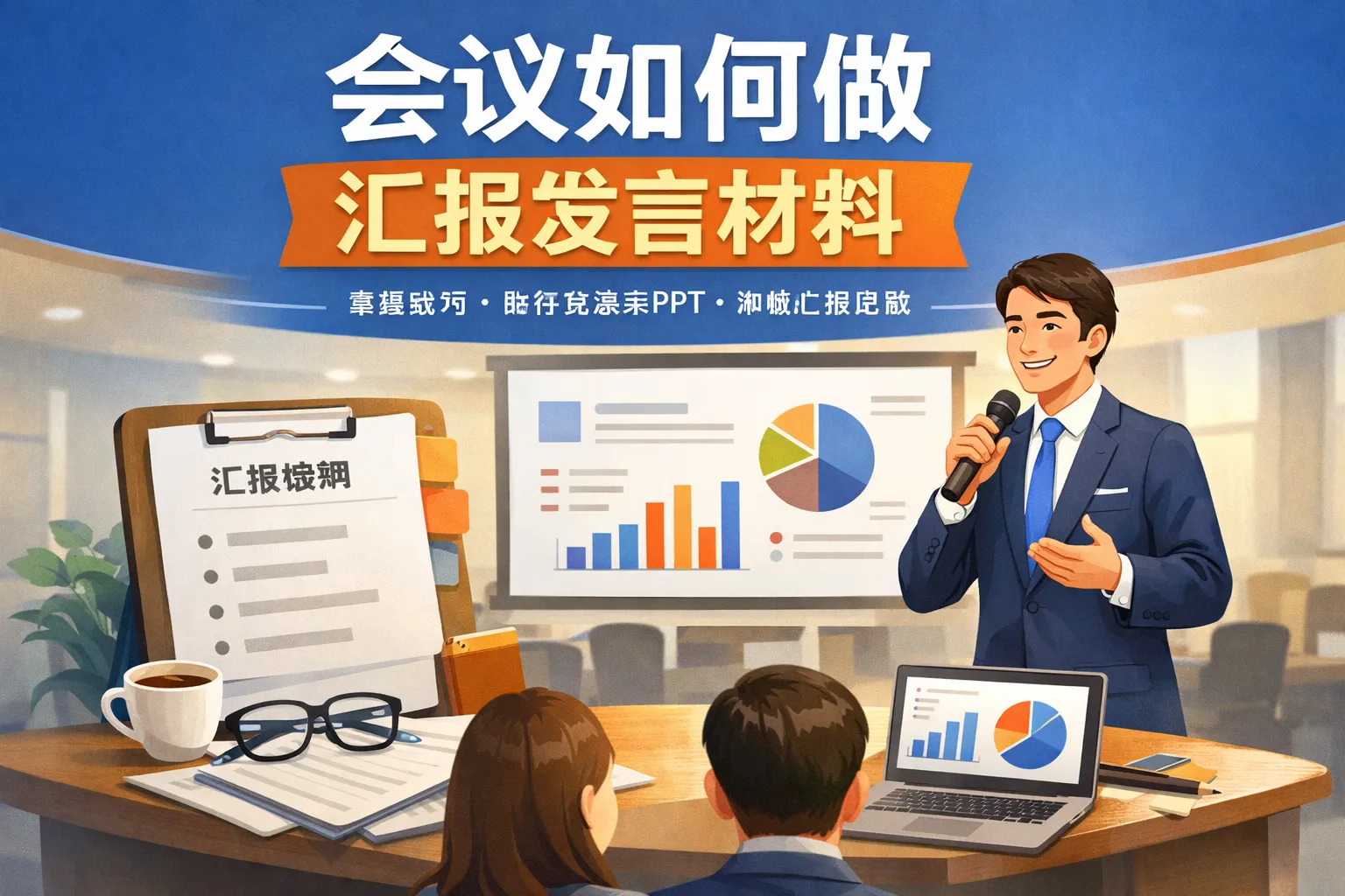 会议如何做汇报发言材料