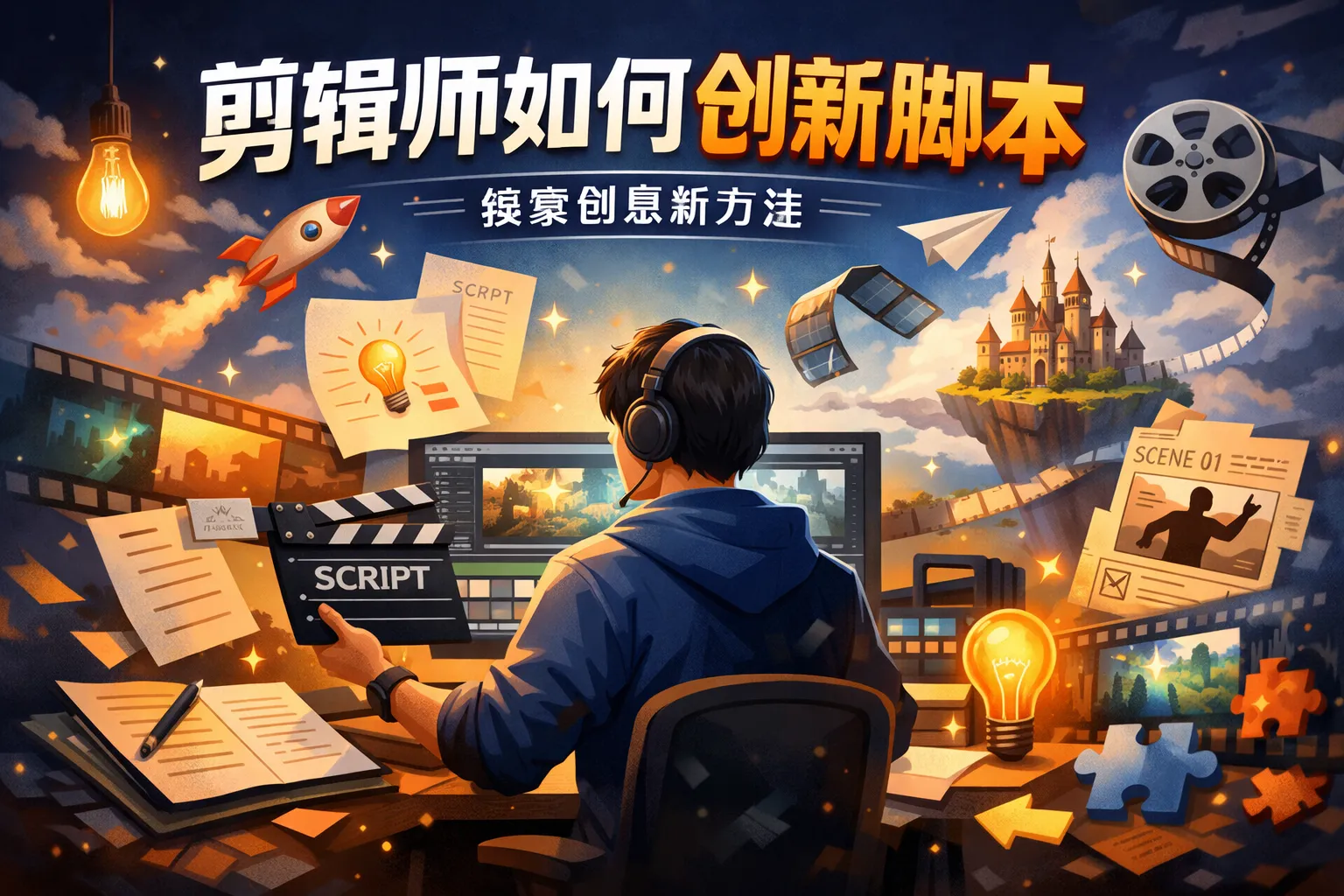 剪辑师如何创新脚本