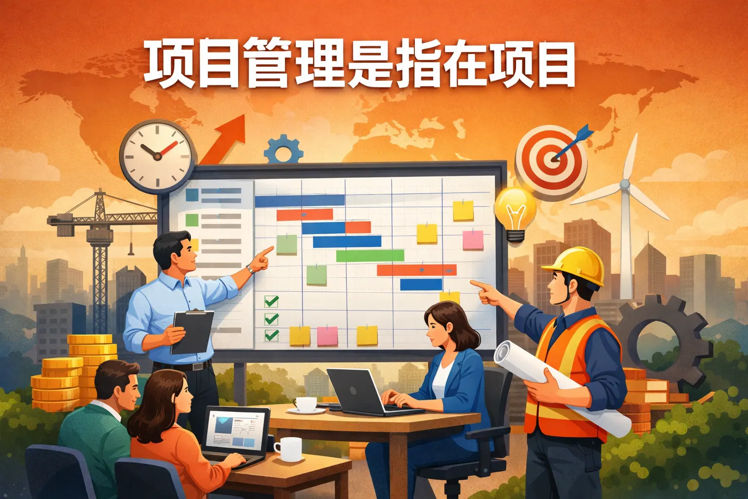 项目管理是指在项目