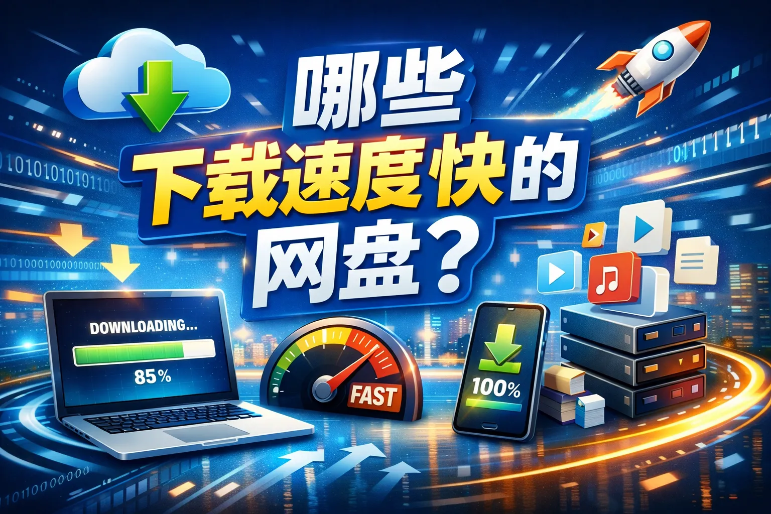 哪些下载速度快的网盘