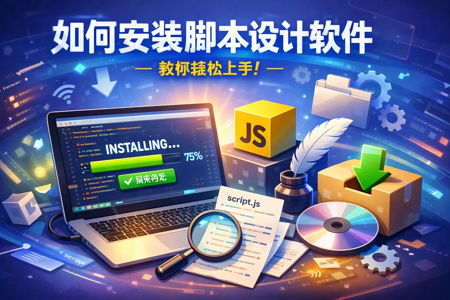 如何安装脚本设计软件