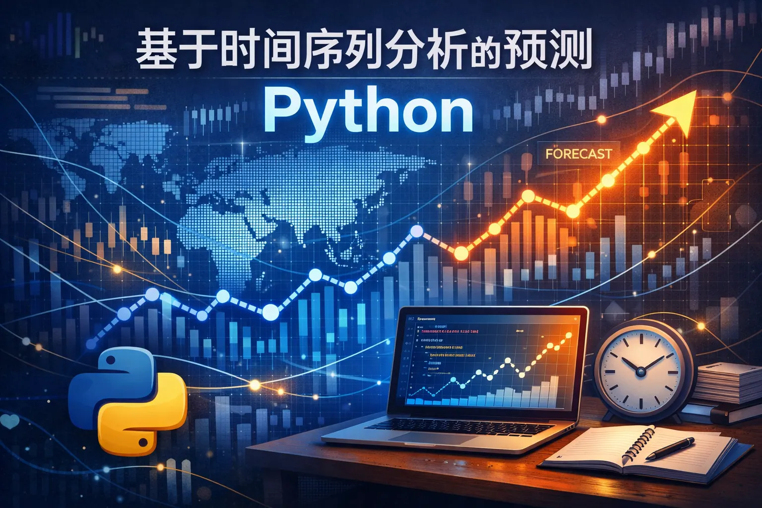 基于时间序列分析的预测python