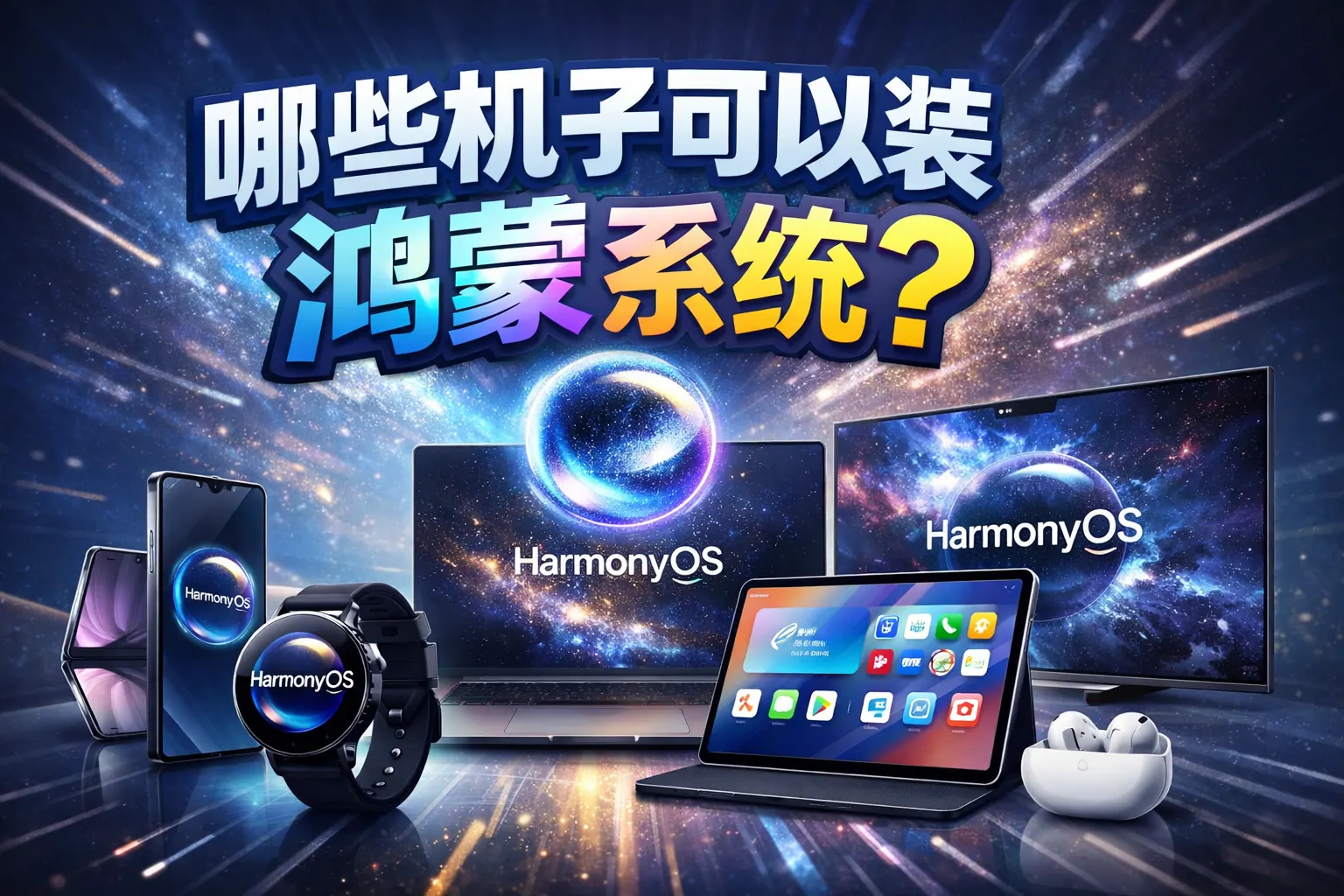 哪些机子可以装鸿蒙系统